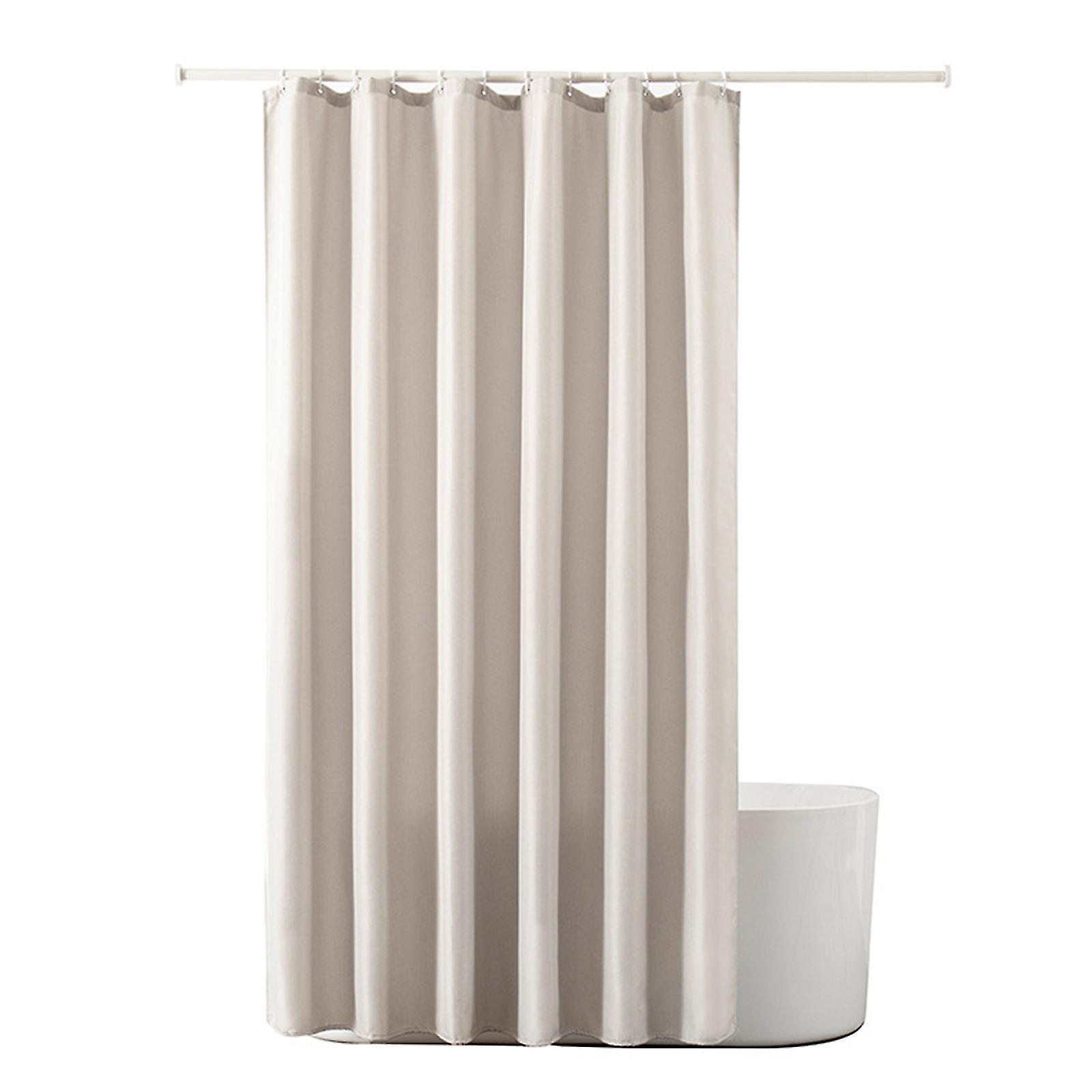 Duschvorhang, 12 Beige Haken