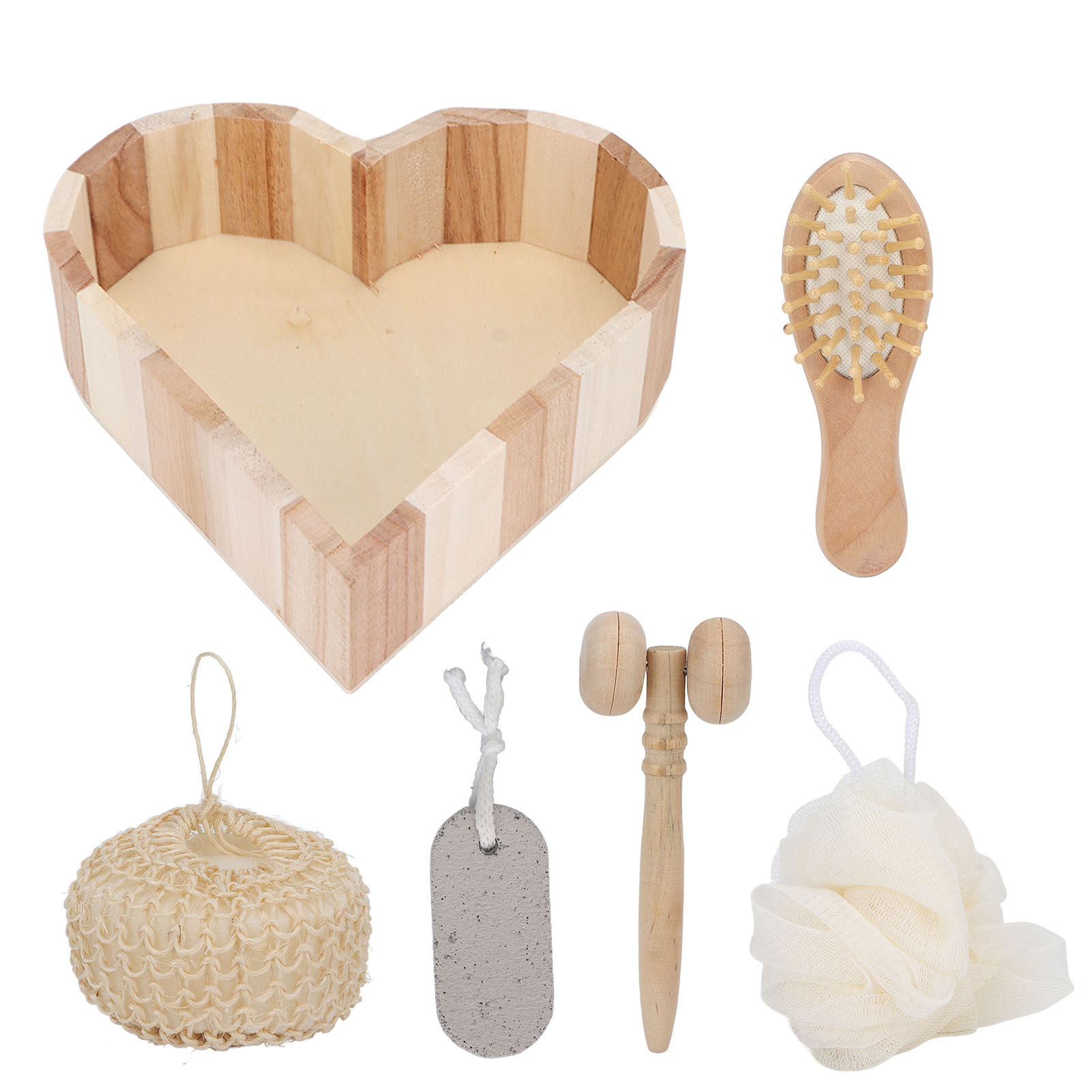 Duschpeeling-set Mit Bimsstein Und Visueller Massage Für Tiefenreinigung