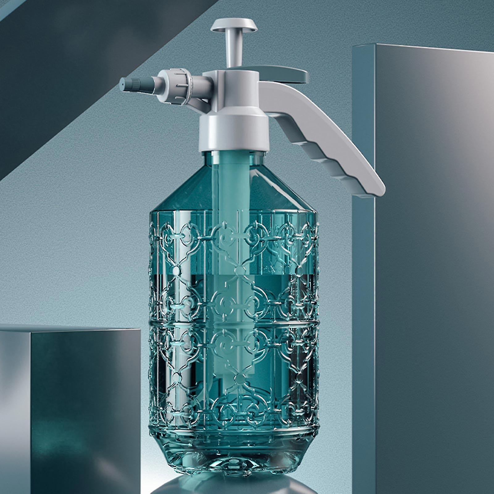 2-liter-feinnebel-sprühflasche Aus Kunststoff, Modell 2023, Mit Top-pumpe, Blau.