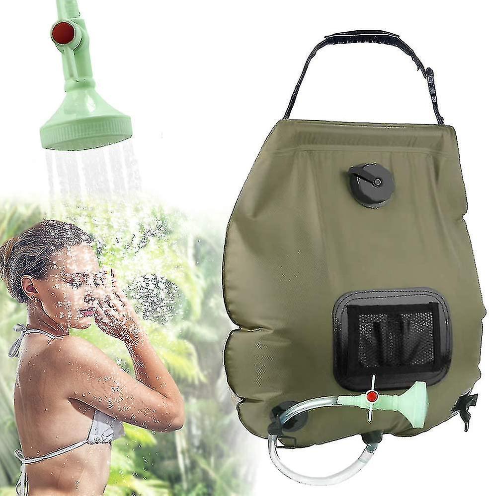 Solardusche Für Den Außenbereich, 20-liter-solarwasserbeutel Für Camping -