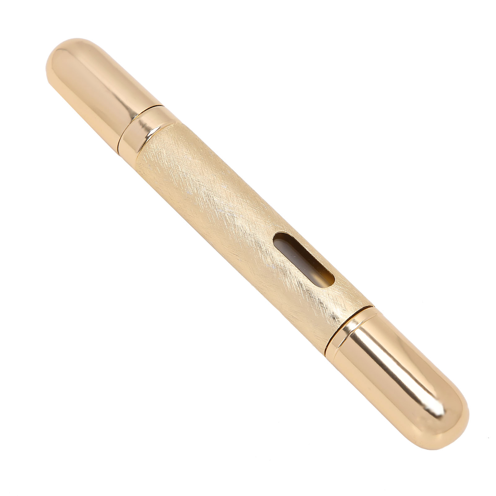 10 Ml Runde, Nachfüllbare Glasparfümflasche Mit Goldener Pumpe