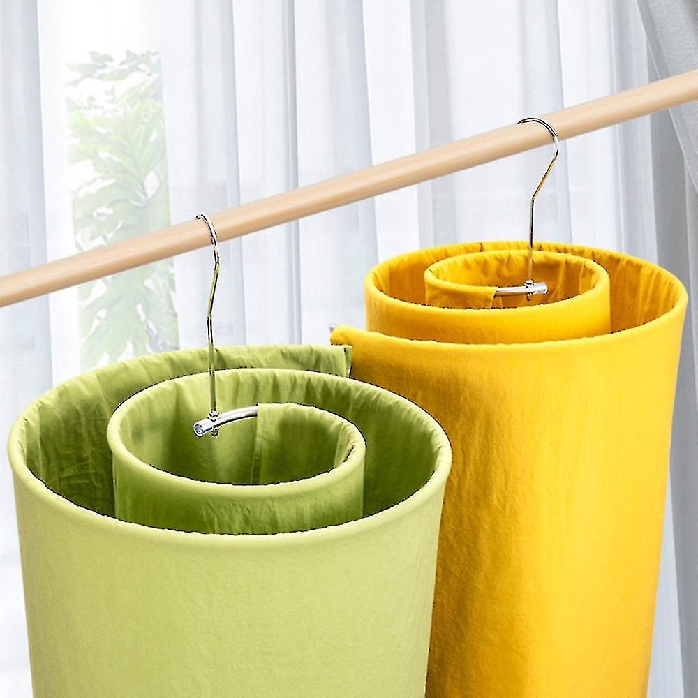 Spiralförmiger, Drehbarer Wäscheständer Für Spannbettlaken, Edelstahl, Platzsparend, Für Den Außenbereich, Zuhause Oder Balkon – 1 Stück – Silber