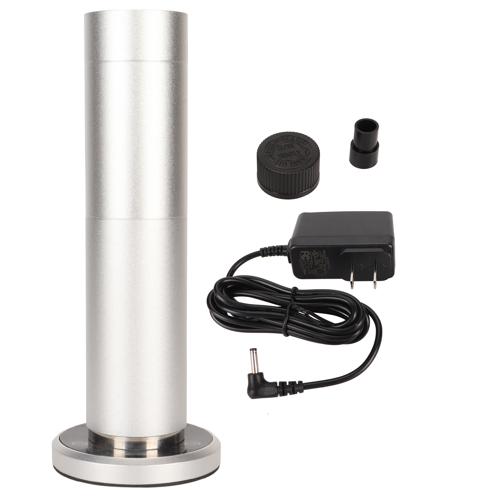 120-ml-bluetooth-duftdiffusor Mit Touch-steuerung, 200 M³ Raumabdeckung Für Zuhause, Hotel, Spa Und Büro, 100–240 V Us-stecker, Silberfarben