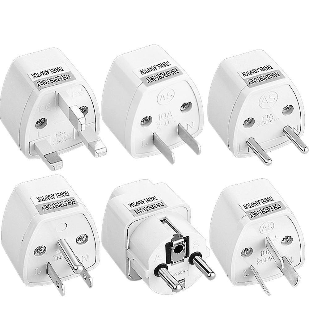 Universal-reiseadapter (5 Stück): Uk-stecker Auf Europäischen Stecker.
