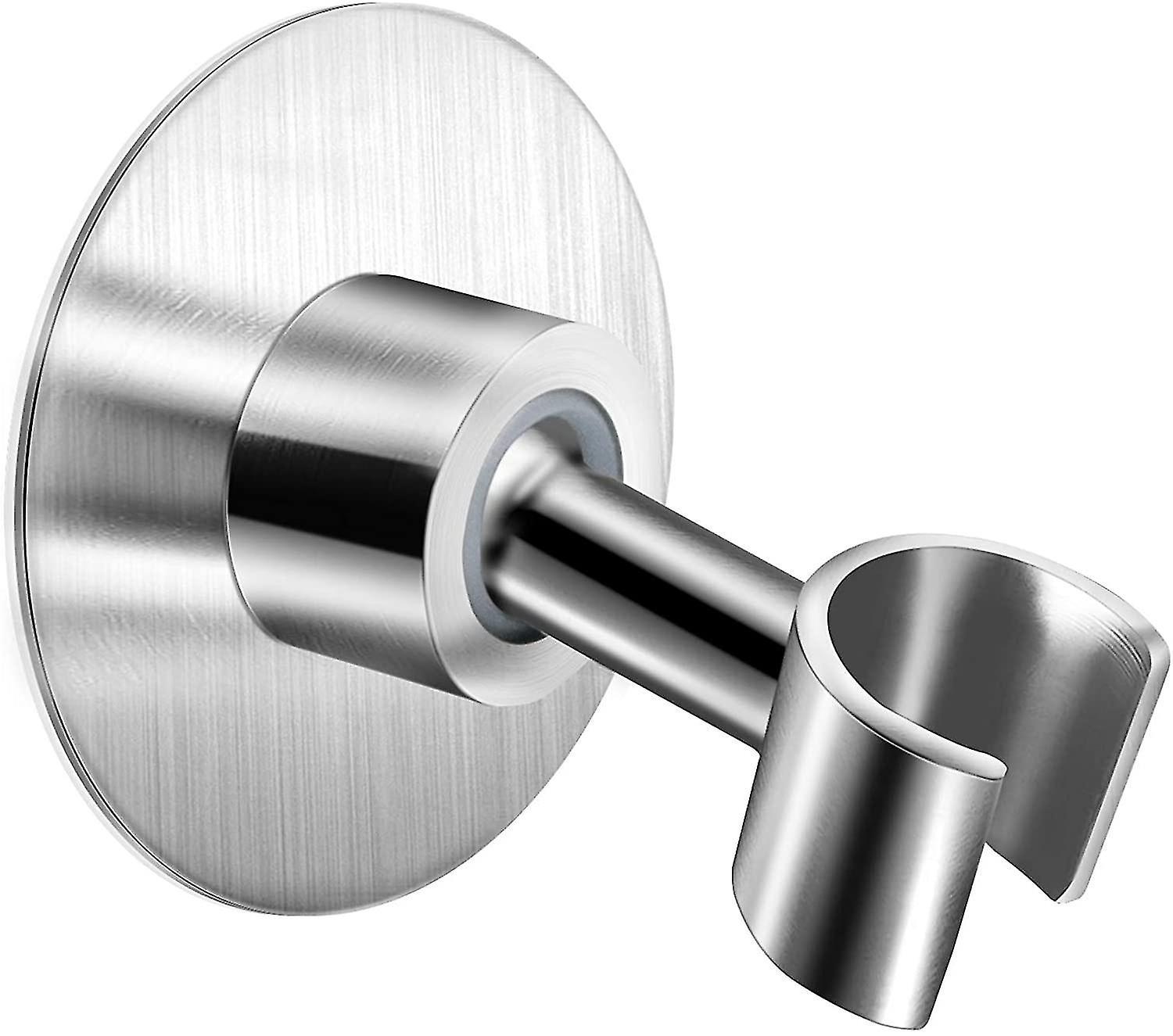 Duschkopfhalterung Aus Edelstahl, 360° Verstellbare Klebehalterung Für Handbrause, Metallwandhalterung Für Handbrause, Werkzeuglose Montage.