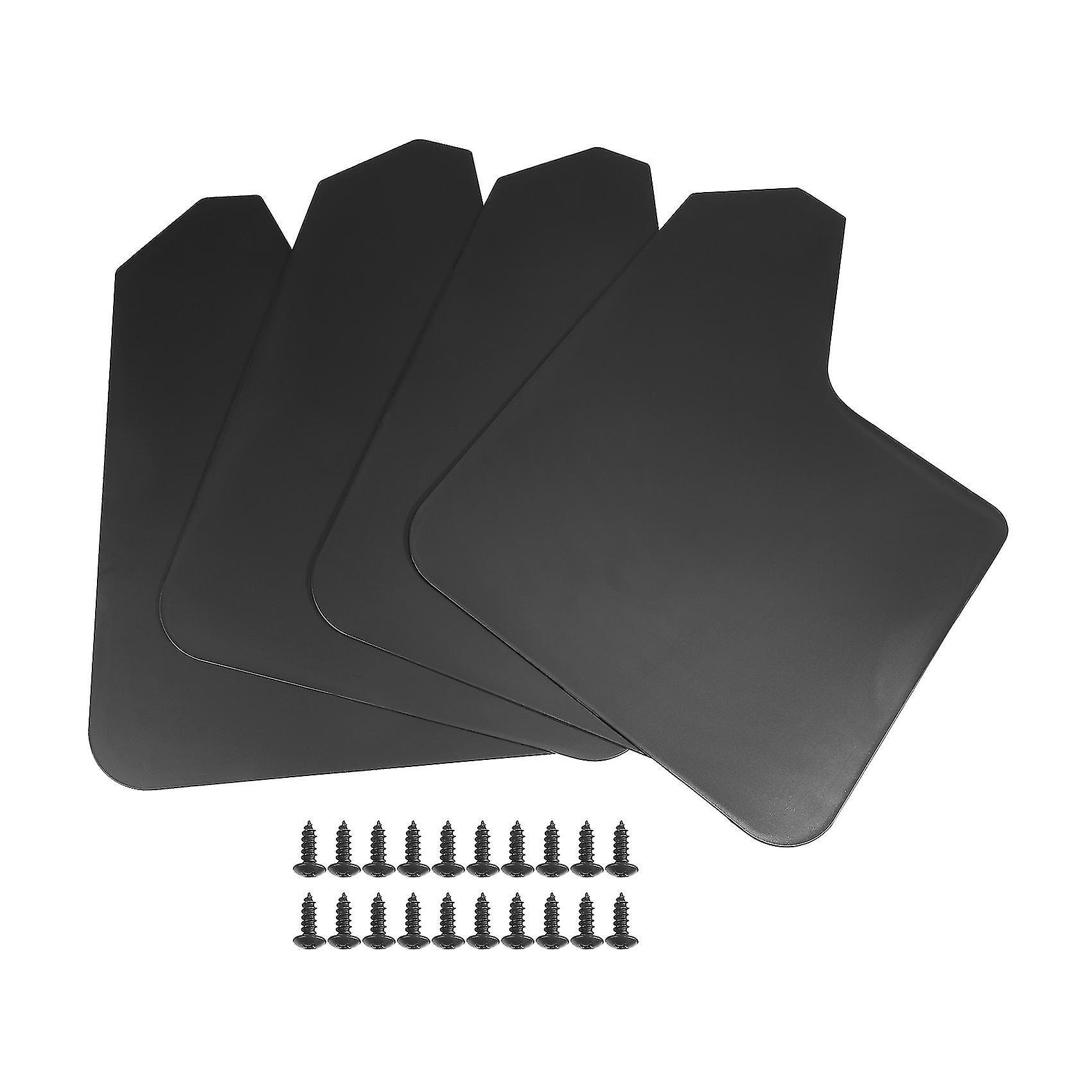 Set Mit 4 Universellen Schmutzfängern Für Pkw, Pickup, Transporter Und Lkw, Inklusive Schrauben.