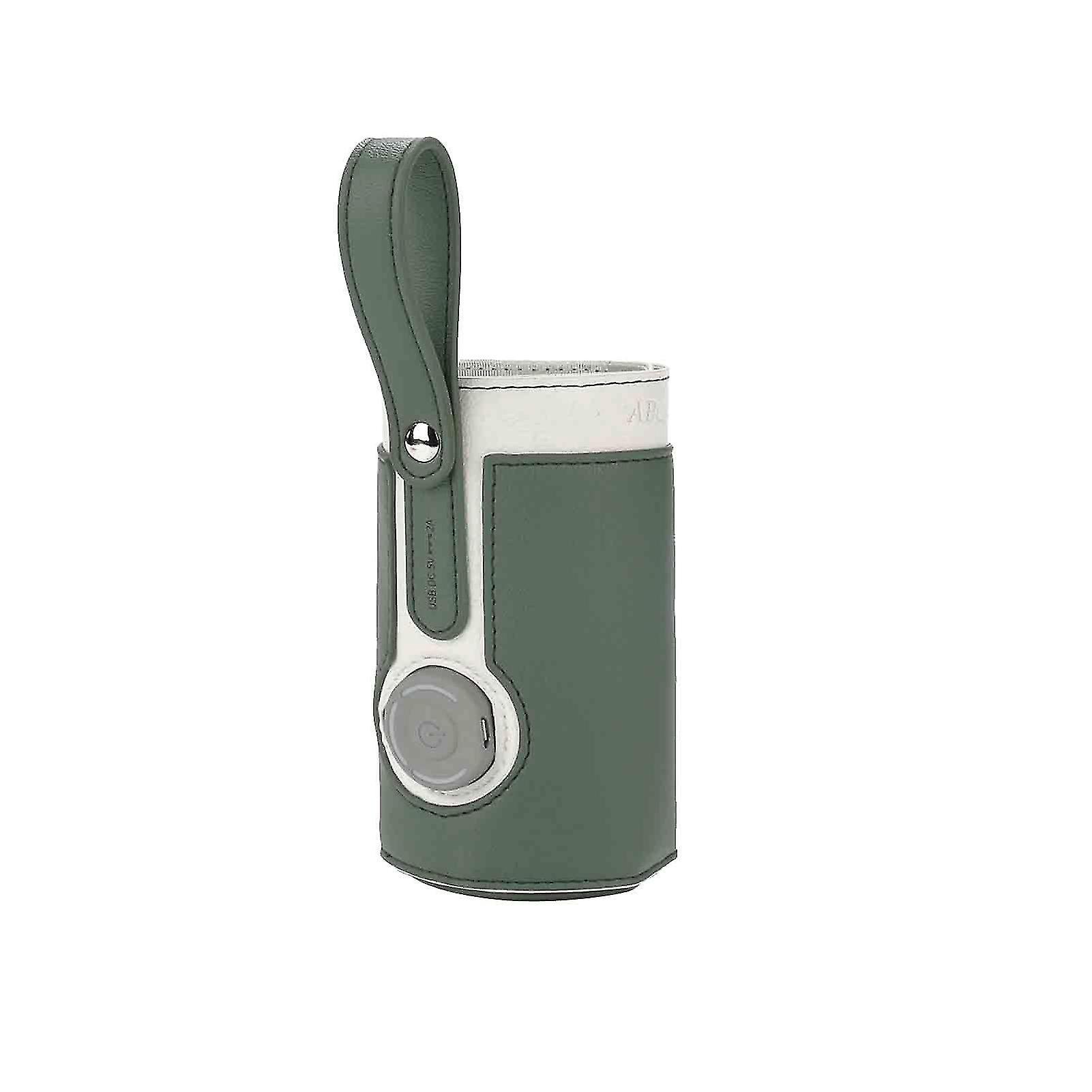Intelligenter Usb-flaschenwärmer, Isolierte Babyflaschentasche, Reisethermostat Für Milch Und Babynahrung, Tragbarer Flaschenwärmer, Babyflaschentasche – Usb – Grün