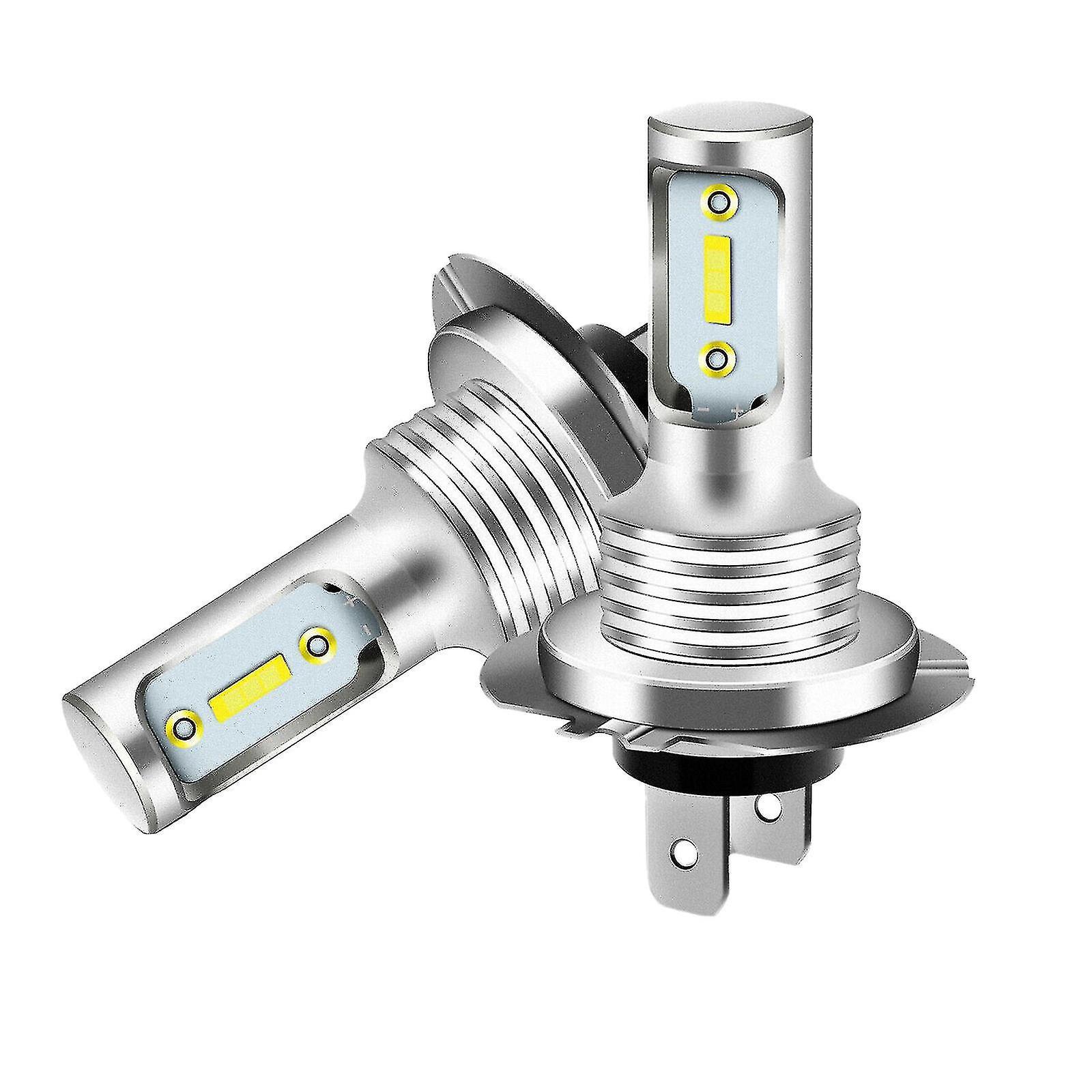 2-phasiges Led-leuchten-set H7 6000k Weiß Pur 110w 8000lm