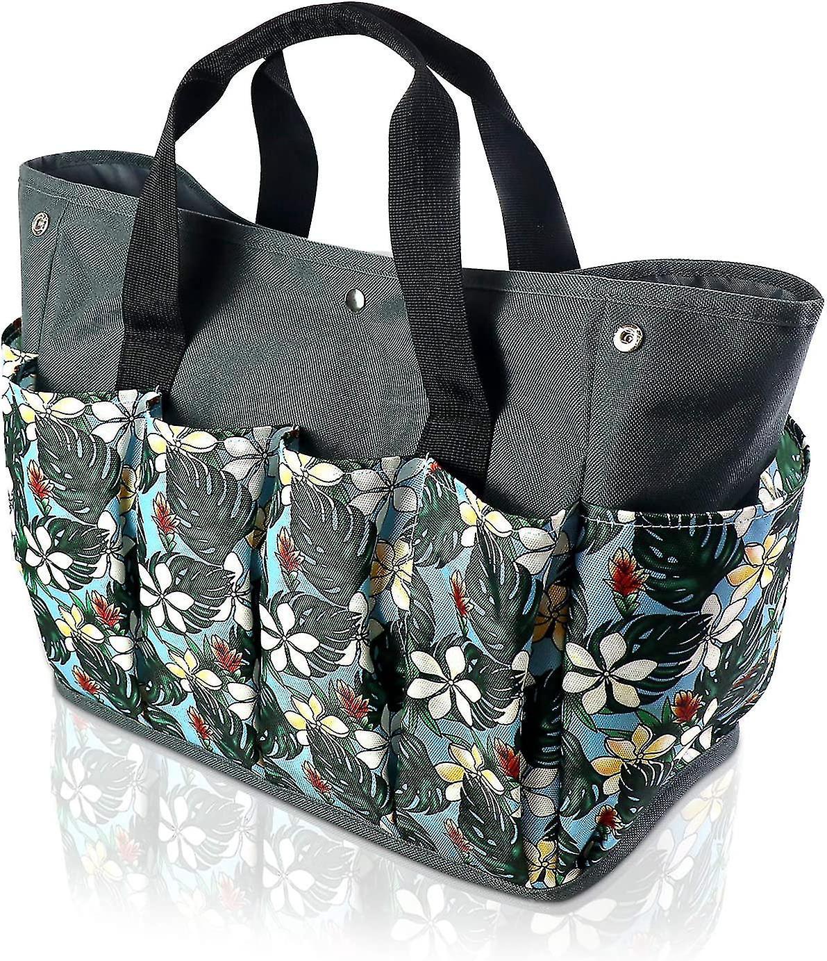Gartengerätetasche, Gartenorganizer Mit 10 Oxford-taschen, Wasserdicht Und Robust, Für Männer Und Frauen, Ideal Zur Aufbewahrung Ihrer Werkzeuge Im Innen- Und Außenbereich.