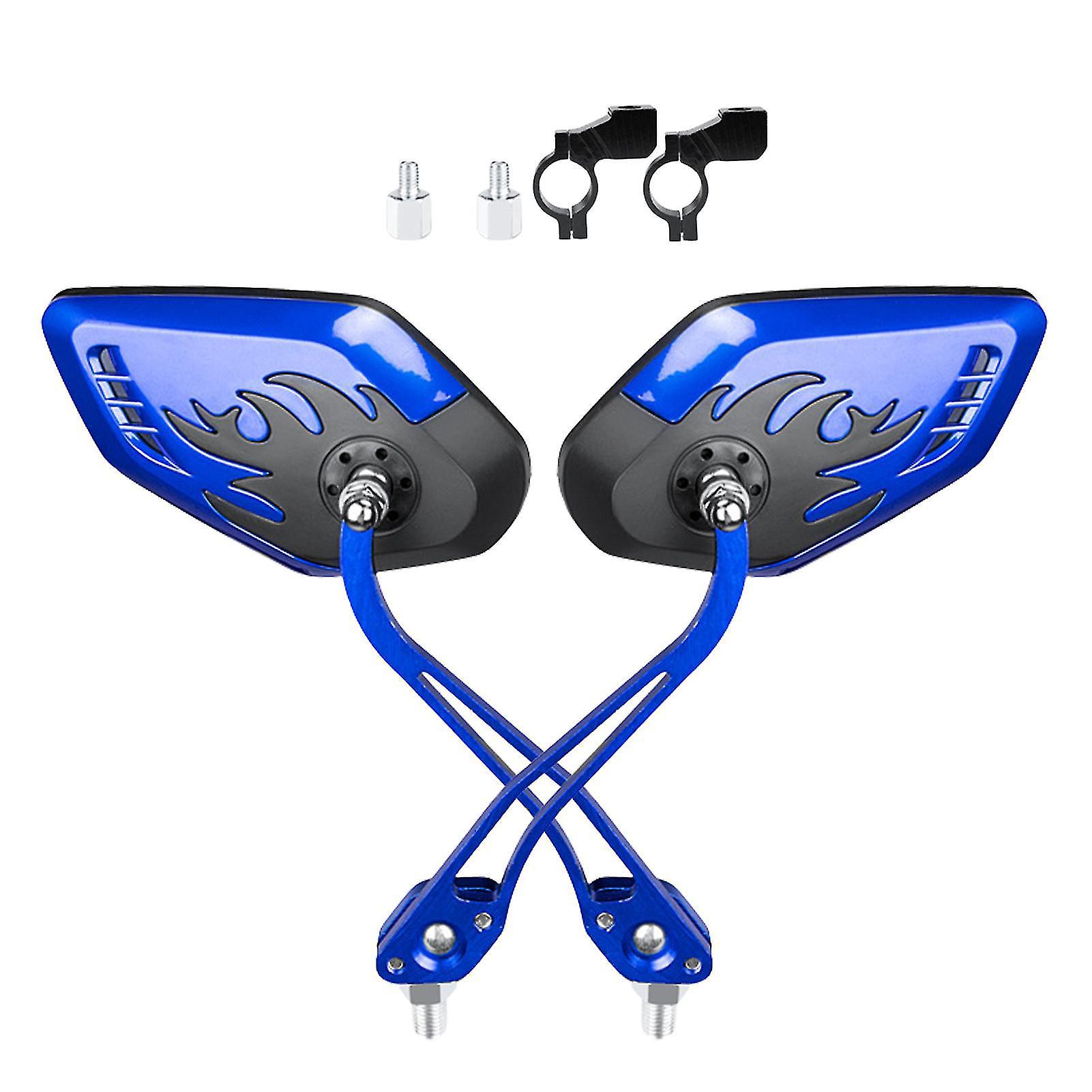 Fahrradspiegel Aus Klarem Und Sicherem Glas, Verstellbar Und Schwenkbar, Für Den Lenker.