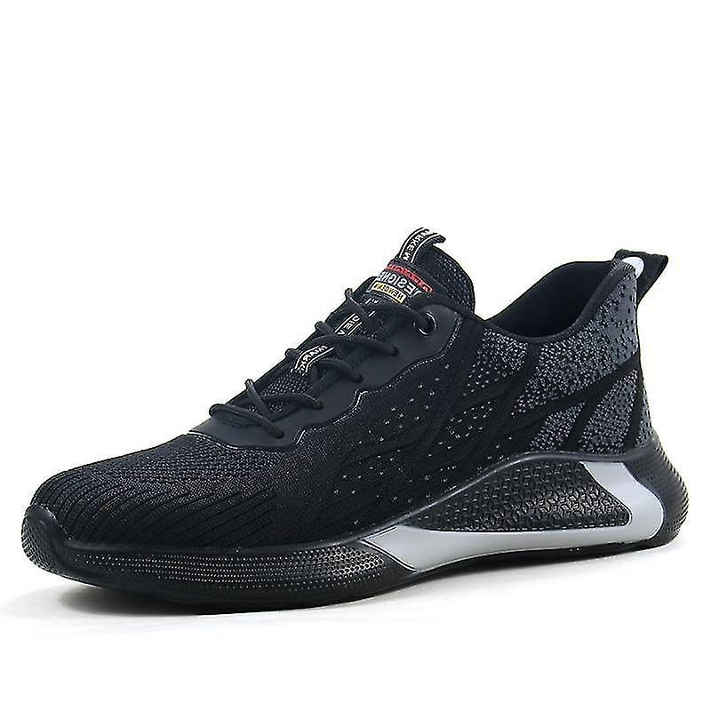 Sicherheitsschuhe Für Herren Mit Stahlkappe, Leichte Und Atmungsaktive Sneaker – Größe 42