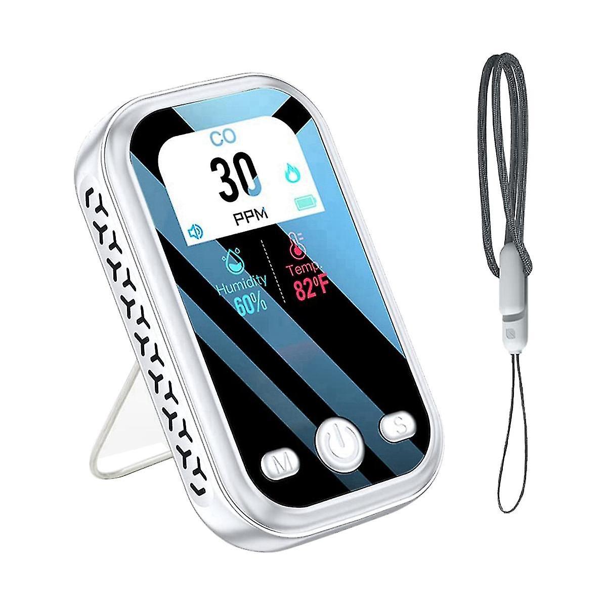 Tragbare Kohlenmonoxid-detektoren, Co-detektor Mit Klarem Lcd-bildschirm, Mini-co-alarm