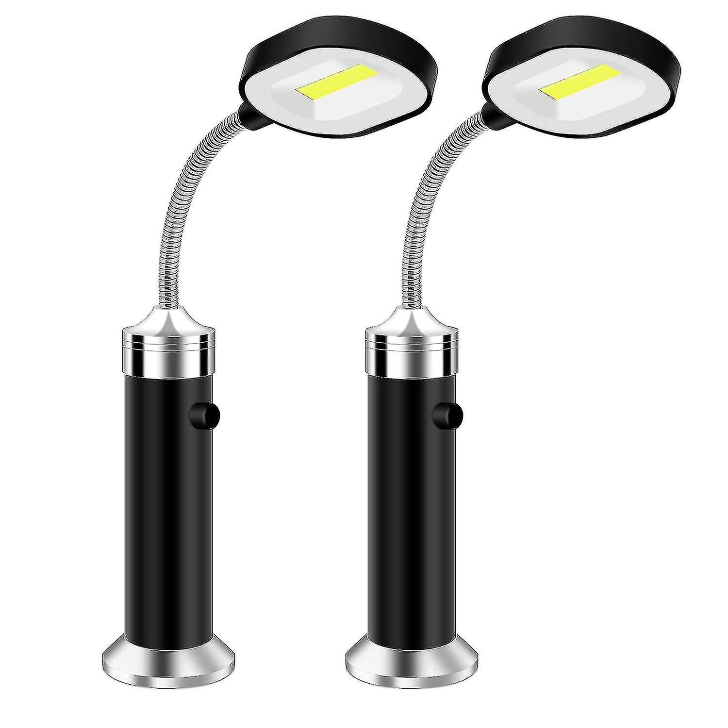 Set Mit 2 Led-grillleuchten Mit Magnetfuß Und 360°-drehung