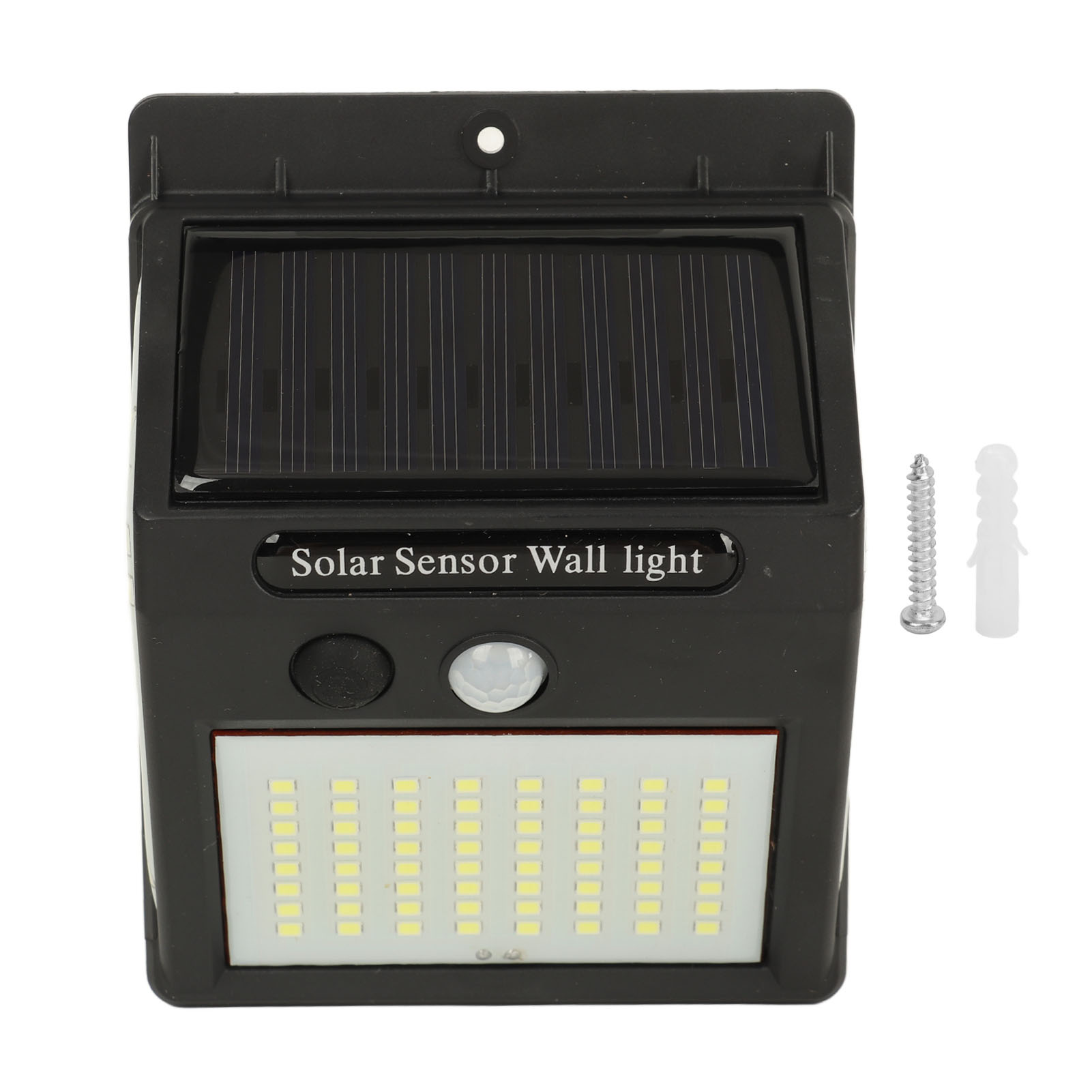 Dreiseitige Led-solarwandleuchte Mit Intelligentem Sensor, Ip65 Wasserdicht Für Den Außenbereich