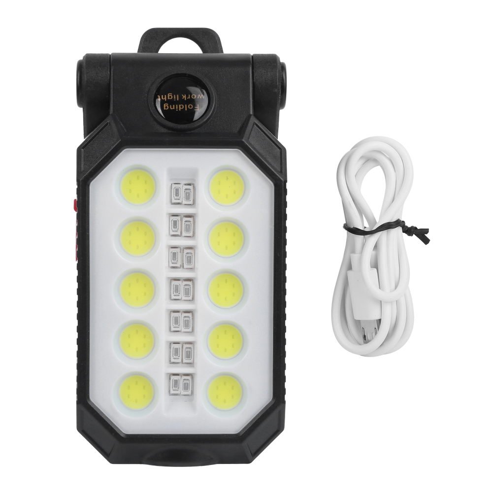 Wiederaufladbare Led-arbeitsleuchte Mit Usb-anschluss, 25 Leds Und Magnet Für Garage, Werkstatt Und Camping
