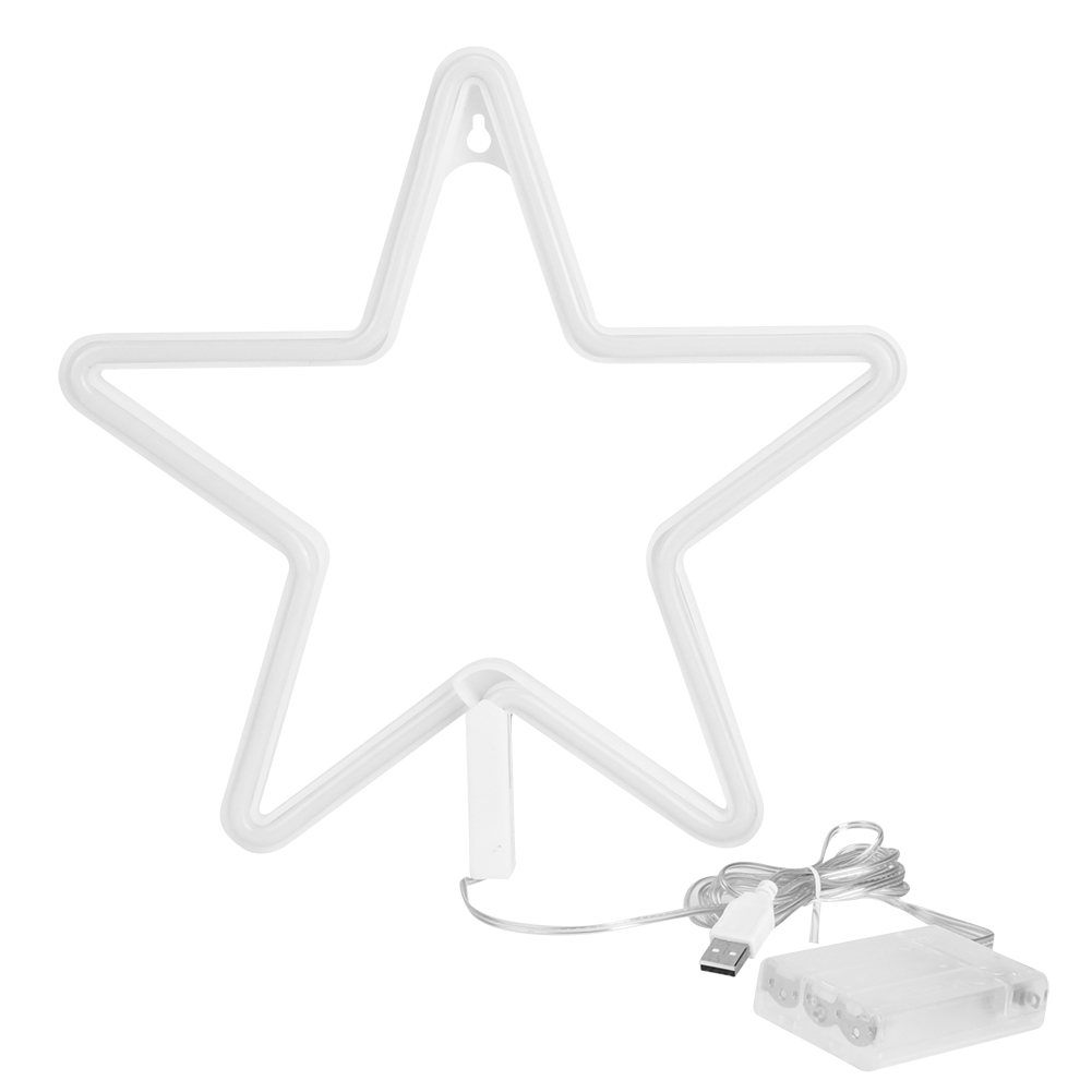 Sternförmige Led-leuchte, Usb-nachtlicht Zur Wanddekoration Im Wohnzimmer, Schlafzimmer Oder Auf Partys