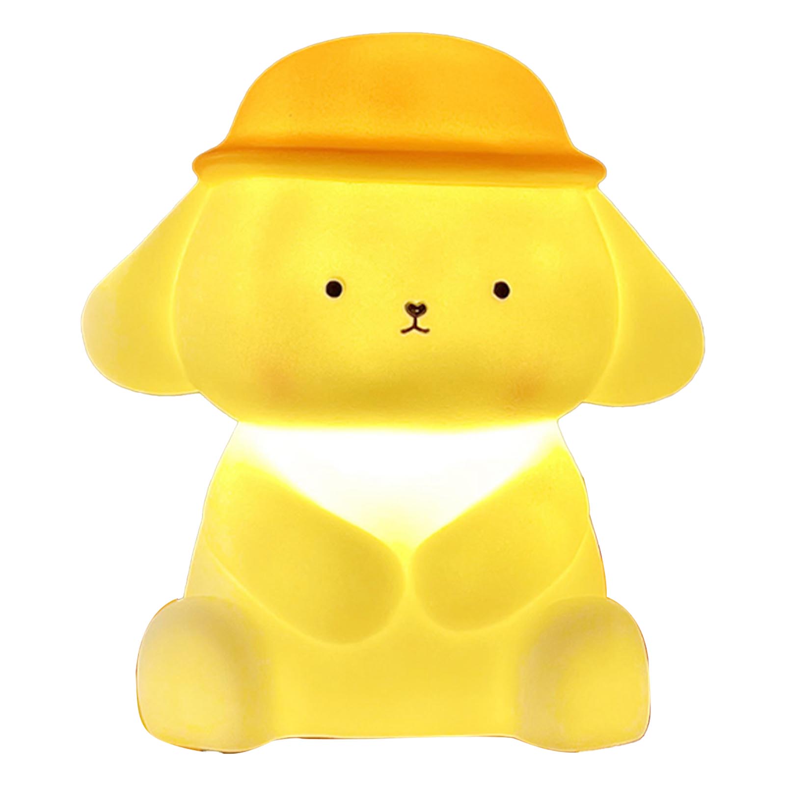 Hunde-nachttischlampe Für Kinder – Tragbares Led-nachtlicht Fürs Schlafzimmer – Sanftes Und Beruhigendes Gelbes Licht