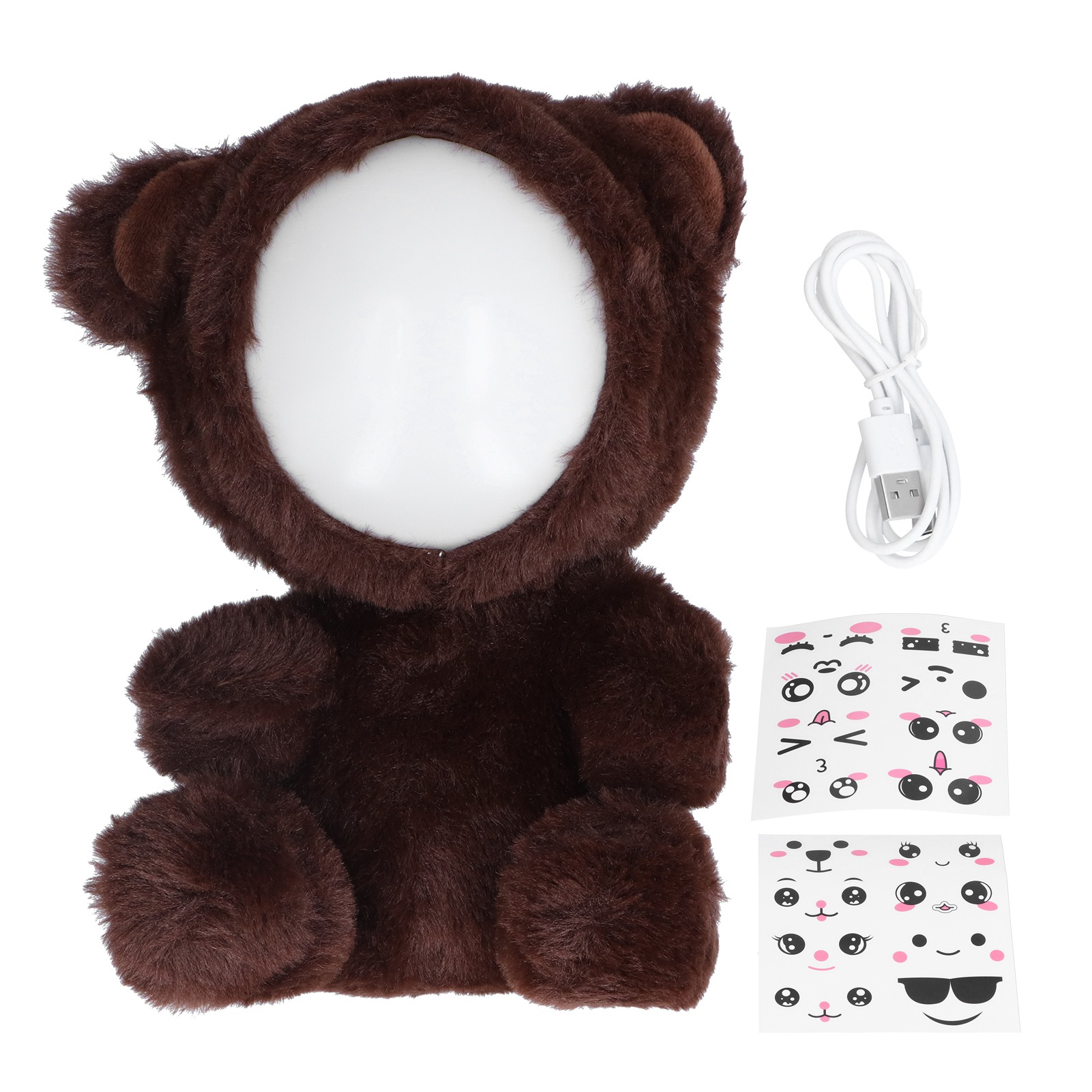 Led-teddybär-nachttischlampe, Niedliches Nachtlicht Fürs Mädchenzimmer – Süße Dekoration Und Originelles Geschenk