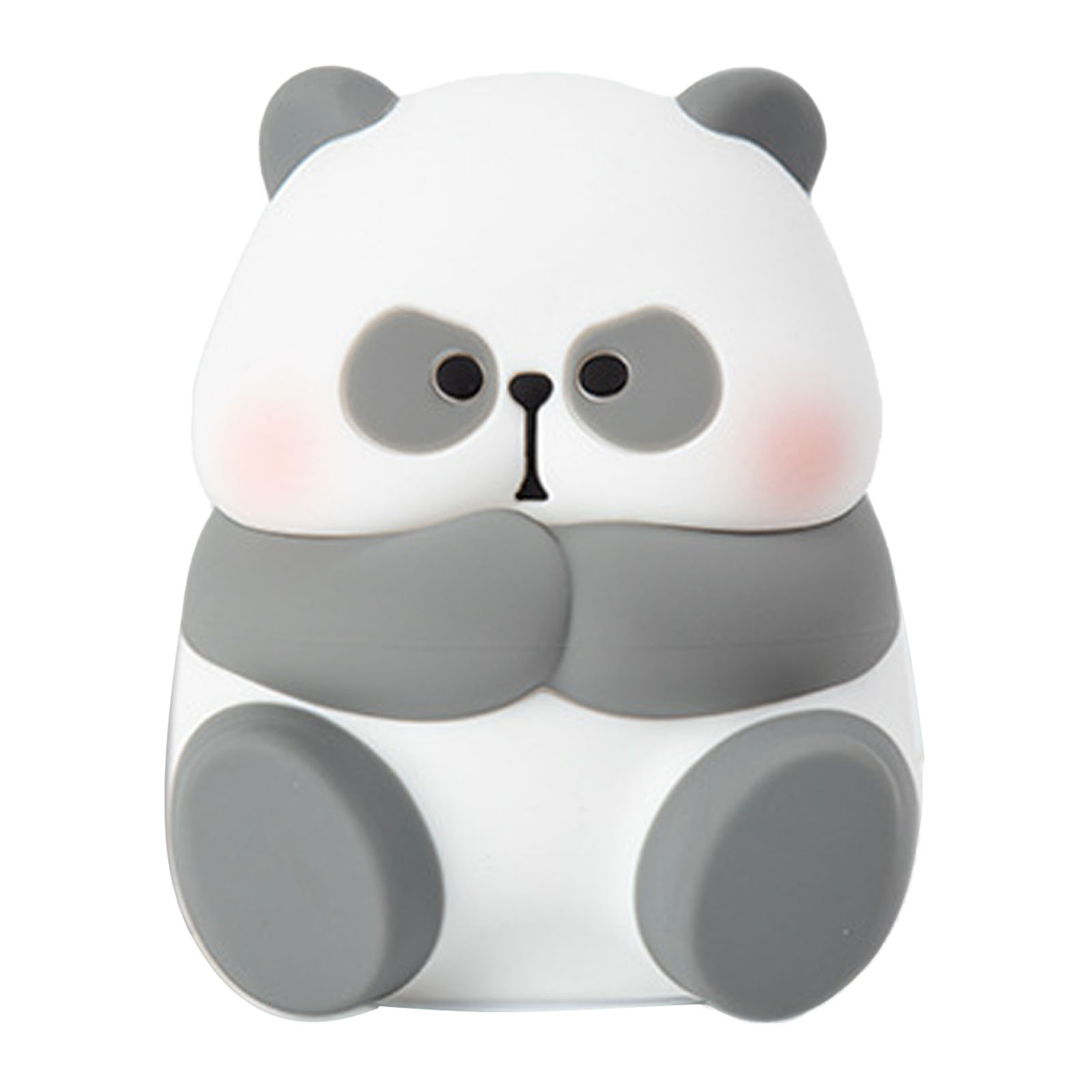 Paw Pat Panda Nachtlicht Aus Weichem Silikon – Interaktives Anti-stress-nachtlicht Fürs Schlafzimmer – Großes Modell Mit Batterien