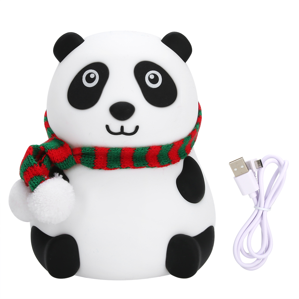 Niedliches Mini-led-nachtlicht In Tierform Mit 7 Farben, Usb-anschluss Für Die Kinderzimmerdekoration