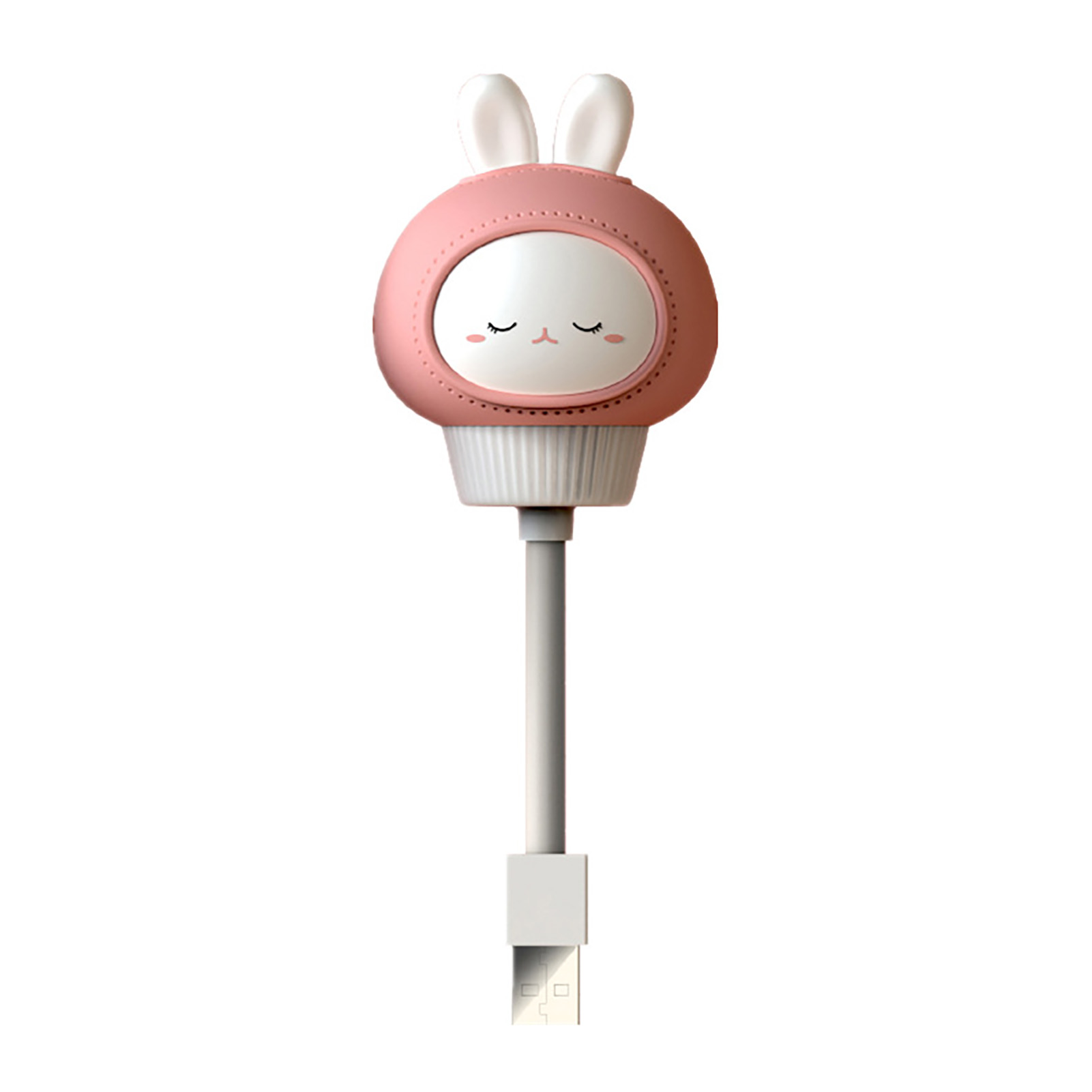 Niedliches Tier-usb-nachtlicht Für Schlaf- Und Badezimmer – Dekoratives Led-hase