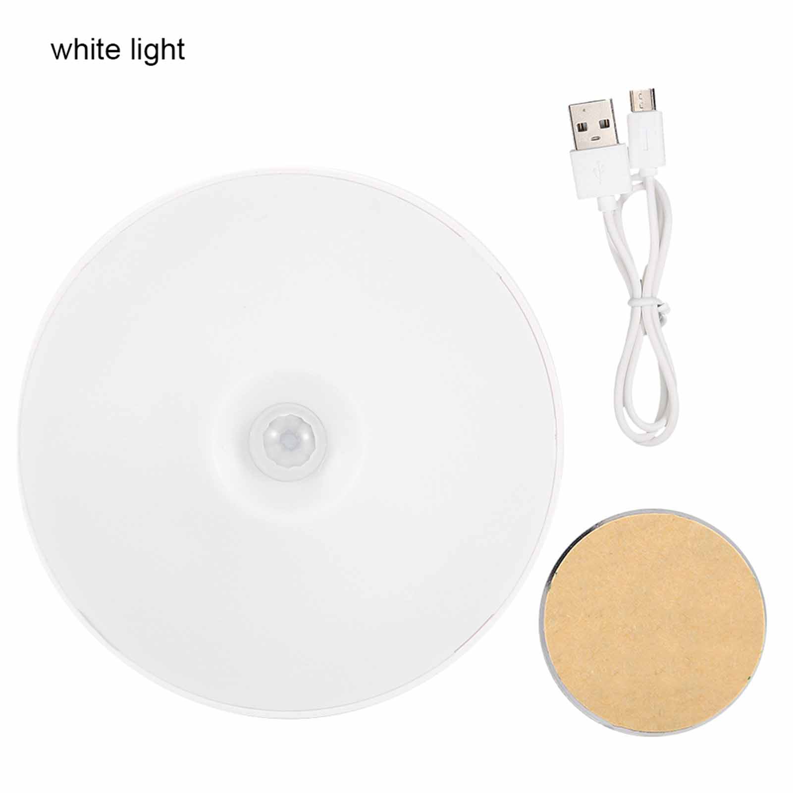 Led-nachtlicht Mit Bewegungsmelder, Usb-ladefunktion Und Magnet Für Das Schlafzimmer, Weiß