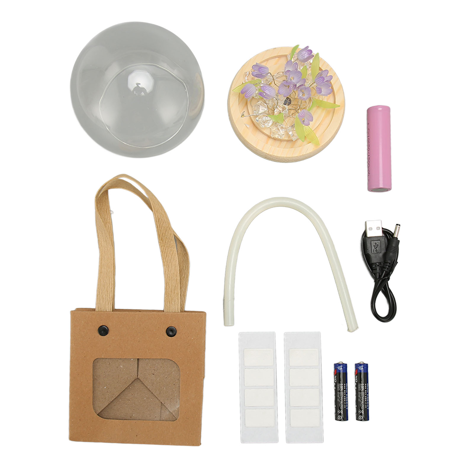 Tulpenförmiges Led-nachtlicht, Sanftes Licht Für Schlafzimmer Und Wohnung, 1150 Mah