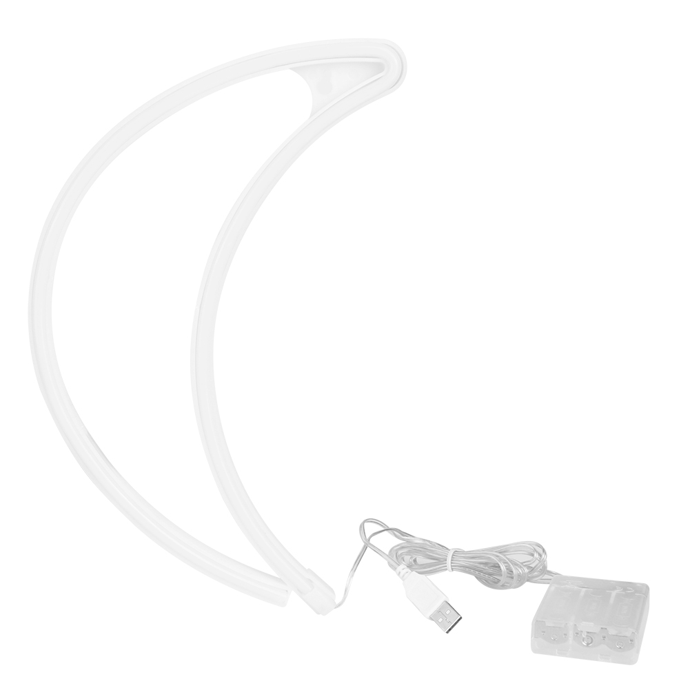 Mondförmiges Led-nachtlicht, Bezaubernde Dekoration Für Schlafzimmer Und Partys, Usb-betrieben
