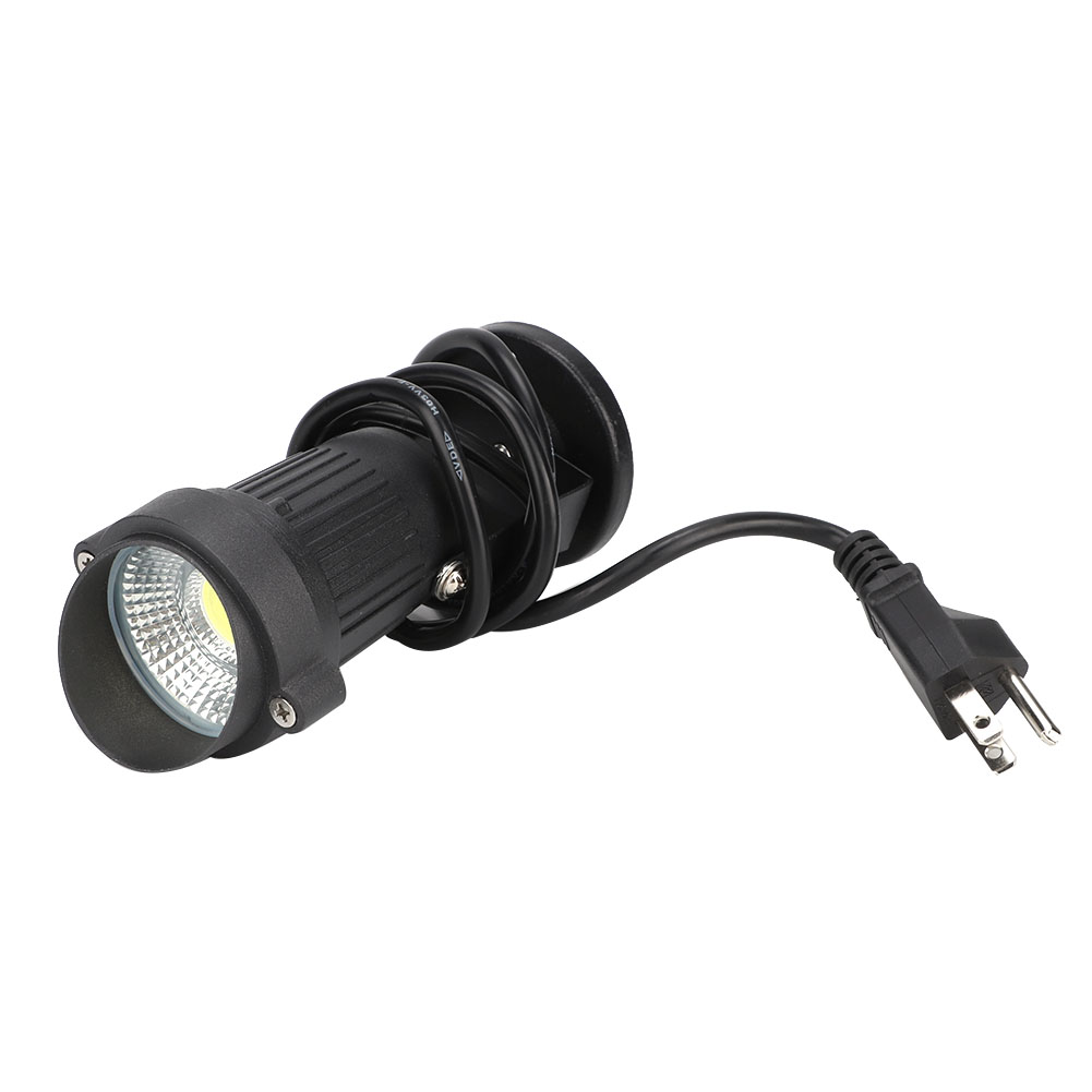 5-w-led-gartenleuchte (schutzart Ip65), Robustes Aluminium, 1 M, Warmweißes Licht (85–265 V)