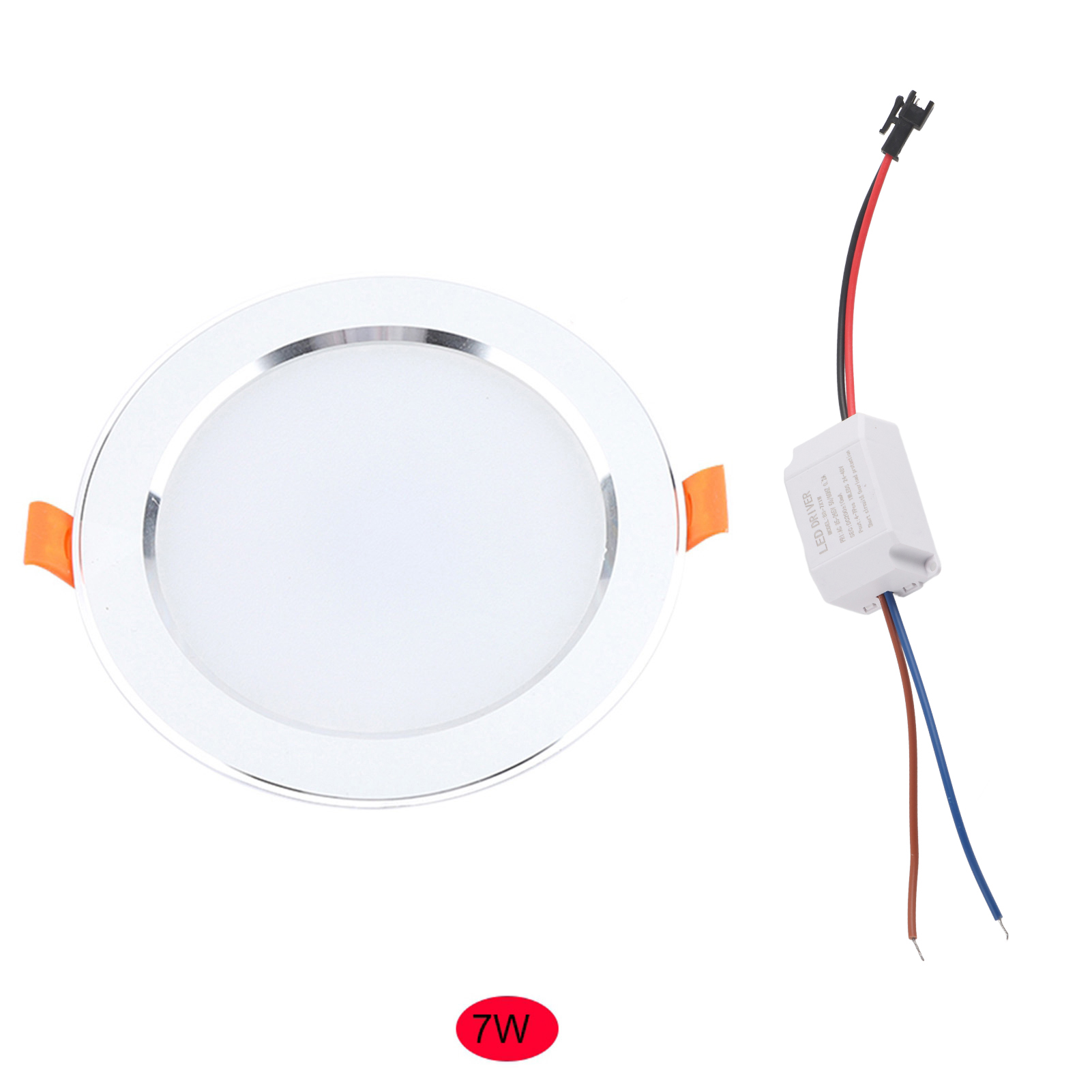 7-w-led-einbaupanel Mit Bewegungsmelder Für Die Decke, 85–265 V Wechselstrom