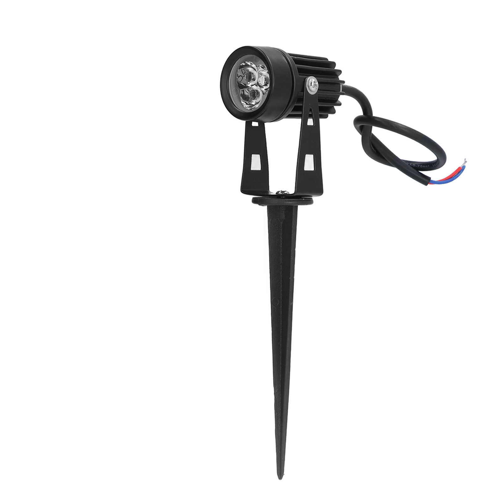 3-w-led-außenleuchte In Warmweiß, Ip65 Wasserdicht Für Den Garten, 12-v-gleichstromnetzteil