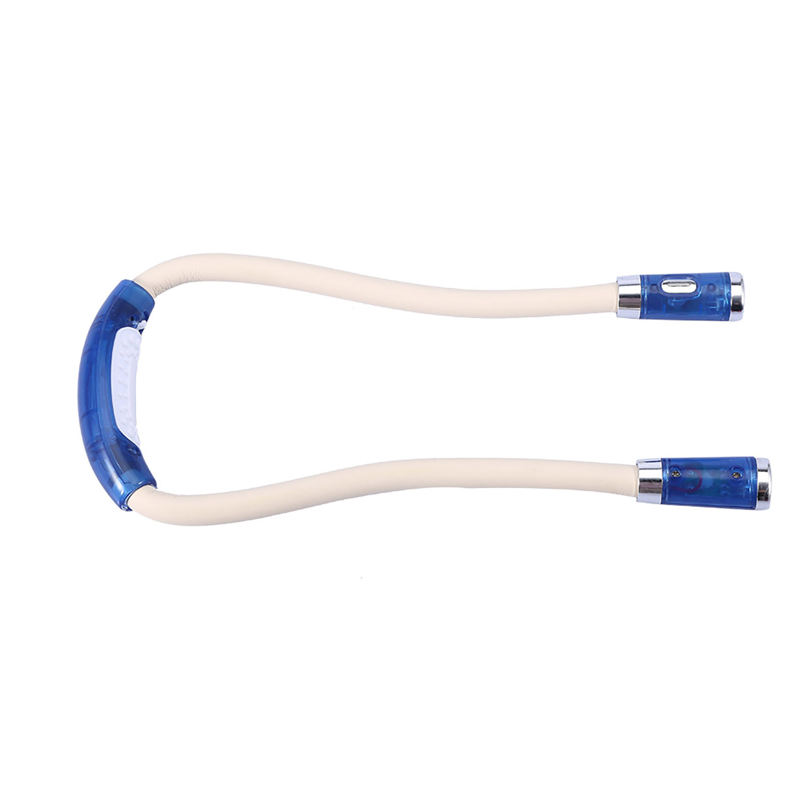 Flexible Led-lampe Mit Hals, Blaues Licht Zum Lesen Bei Nacht, Freihändig Verstellbare Klemmlampe