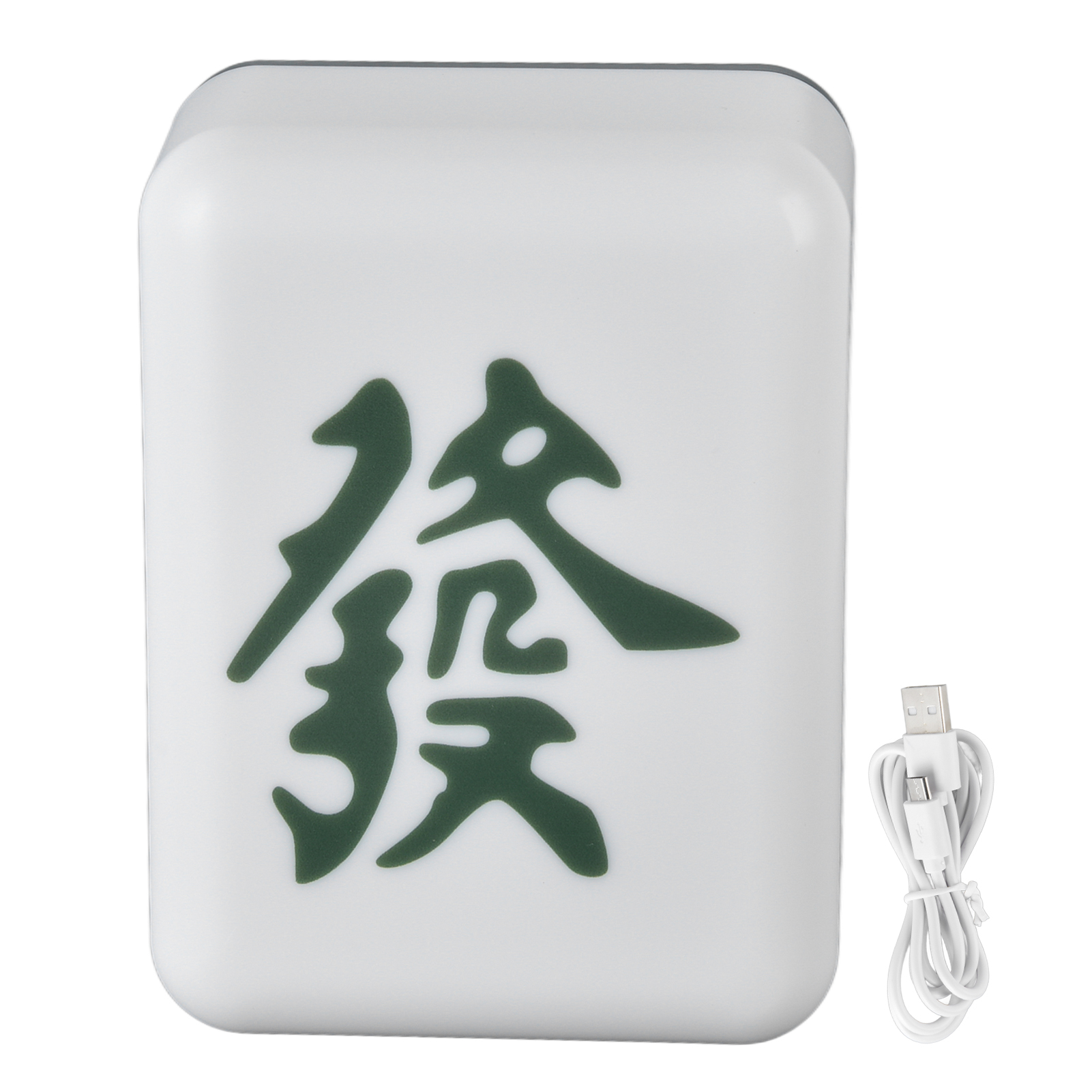 Wiederaufladbares Led-mahjong-nachtlicht, Dekorative Schlafzimmerleuchte, Stimmungsvolle Grüne Beleuchtung