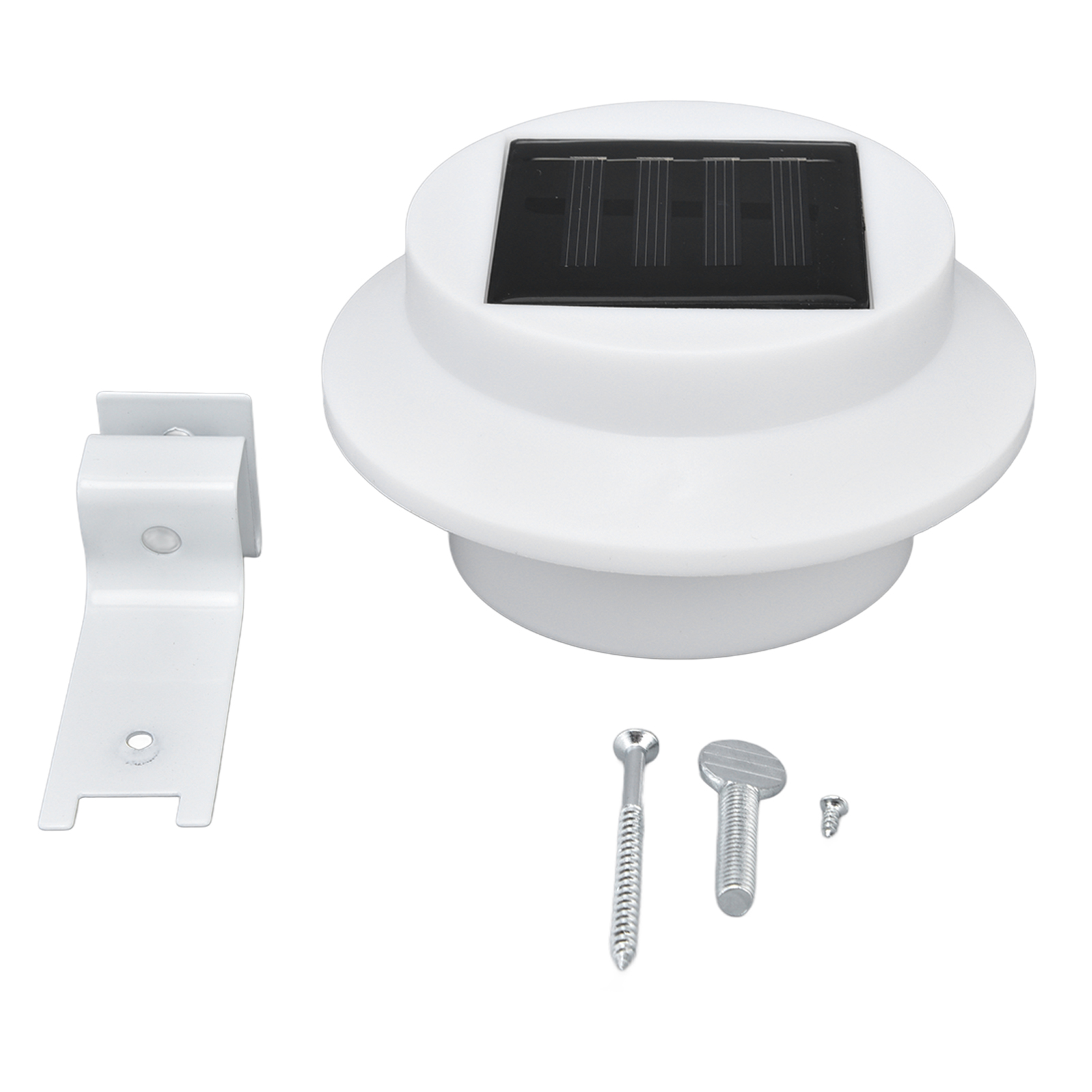 Wasserdichte 3-led-solarleuchten Für Dachrinnen, Zäune Und Außentreppen