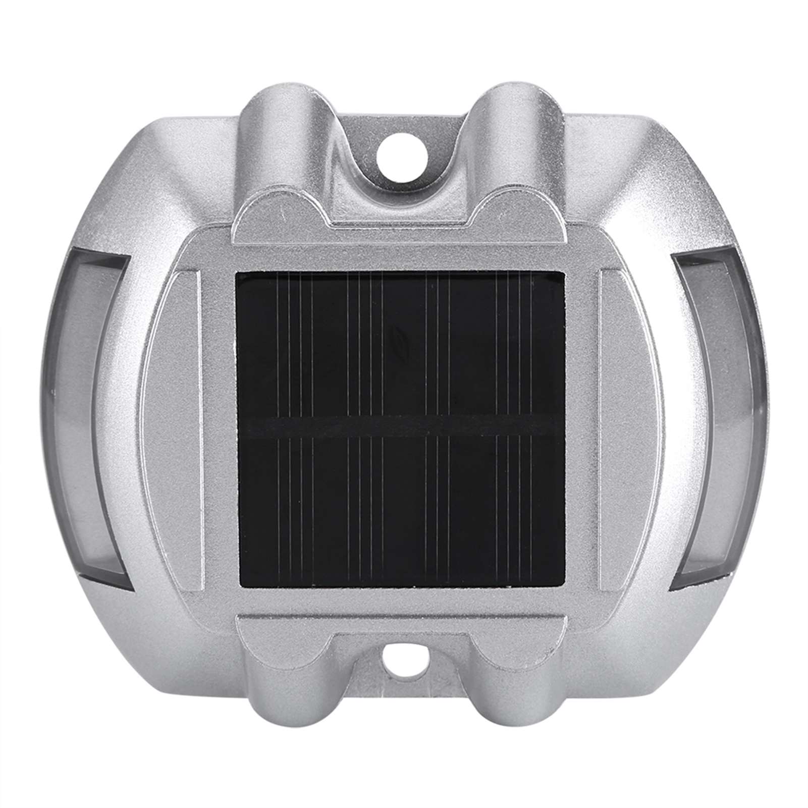 Solarbetriebener Außenfluter Mit 6 Leds Aus Aluminiumguss, Wasserdicht, Für Einfahrt Und Wege (rot)