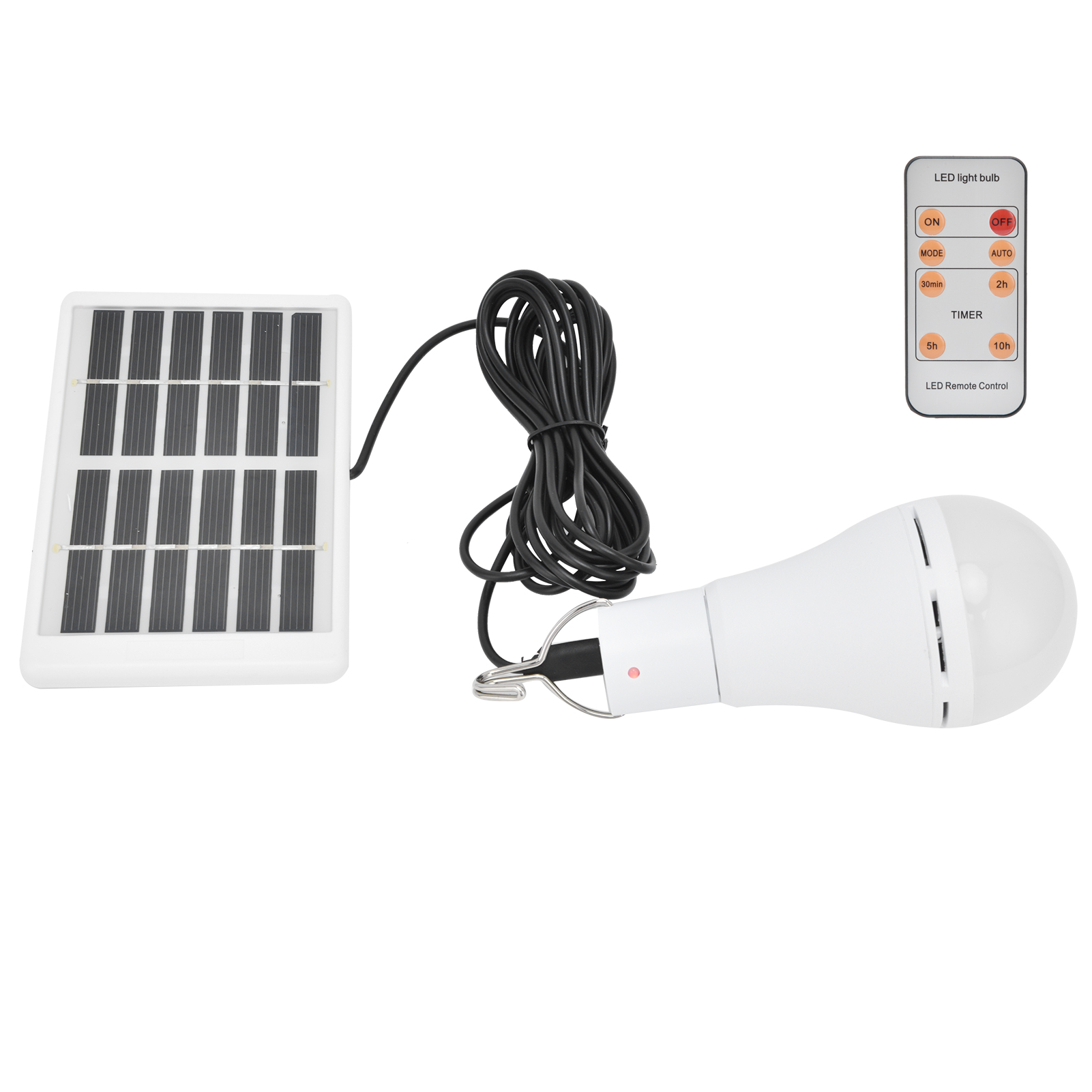 7-w-led-solarlampe, 5 Helligkeitsstufen, Warmweißes Licht, Bewegungssensor Für Terrasse, Garten Und Außenbereich