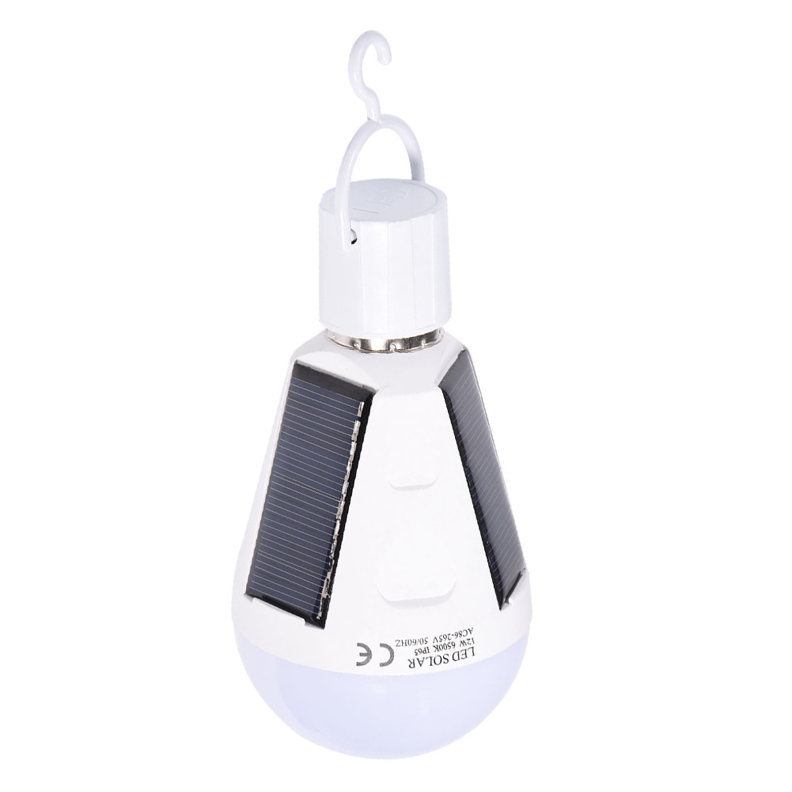 12w Tragbare Wasserdichte Led-solar-campinglampe Für Outdoor-aktivitäten, Wandern Und Notfälle