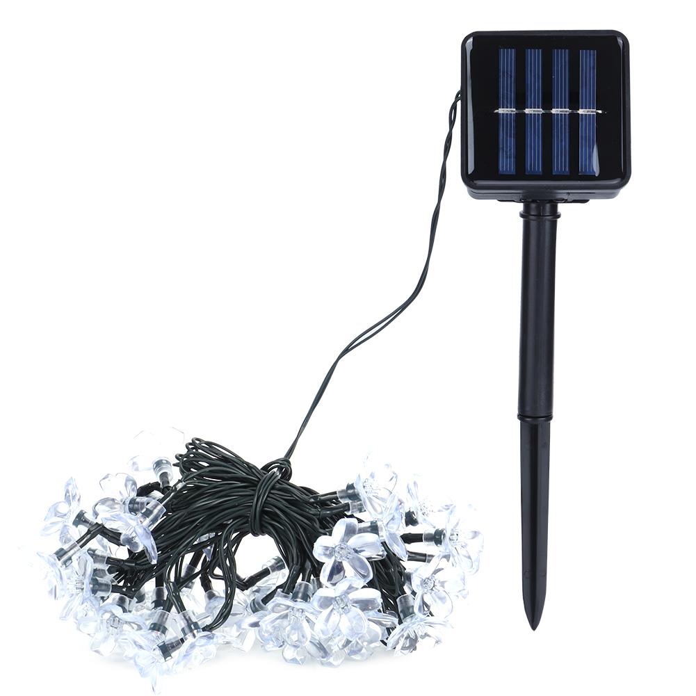 50 Wasserdichte Led-solar-lichterketten Für Den Außenbereich – Ideal Für Garten, Weihnachtsbaum Und Hofdekoration