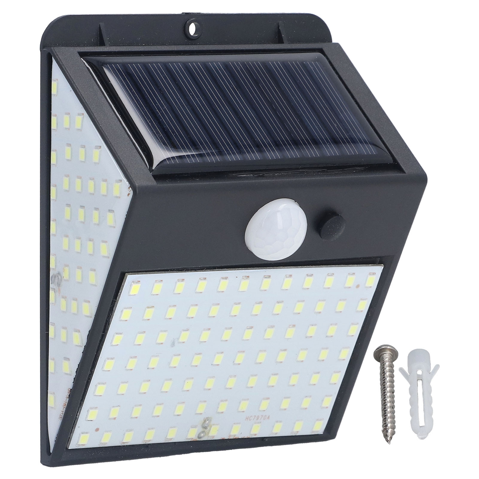 Solarbetriebene Led-außenleuchte Mit Bewegungsmelder, Hohe Empfindlichkeit, Ip65 Wasserdicht, Kabellos, Einfache Installation