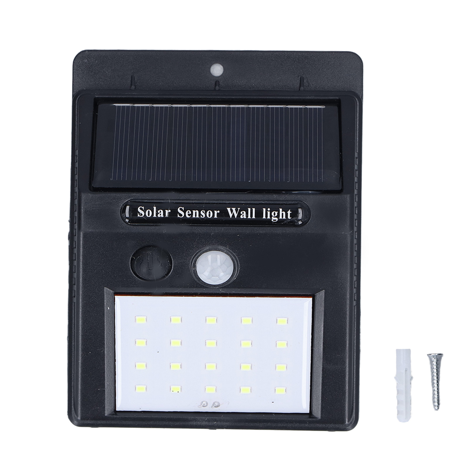 Solarbetriebener Led-fluter Mit Bewegungsmelder Für Den Außenbereich Zur Sicherung Von Garten Und Villa