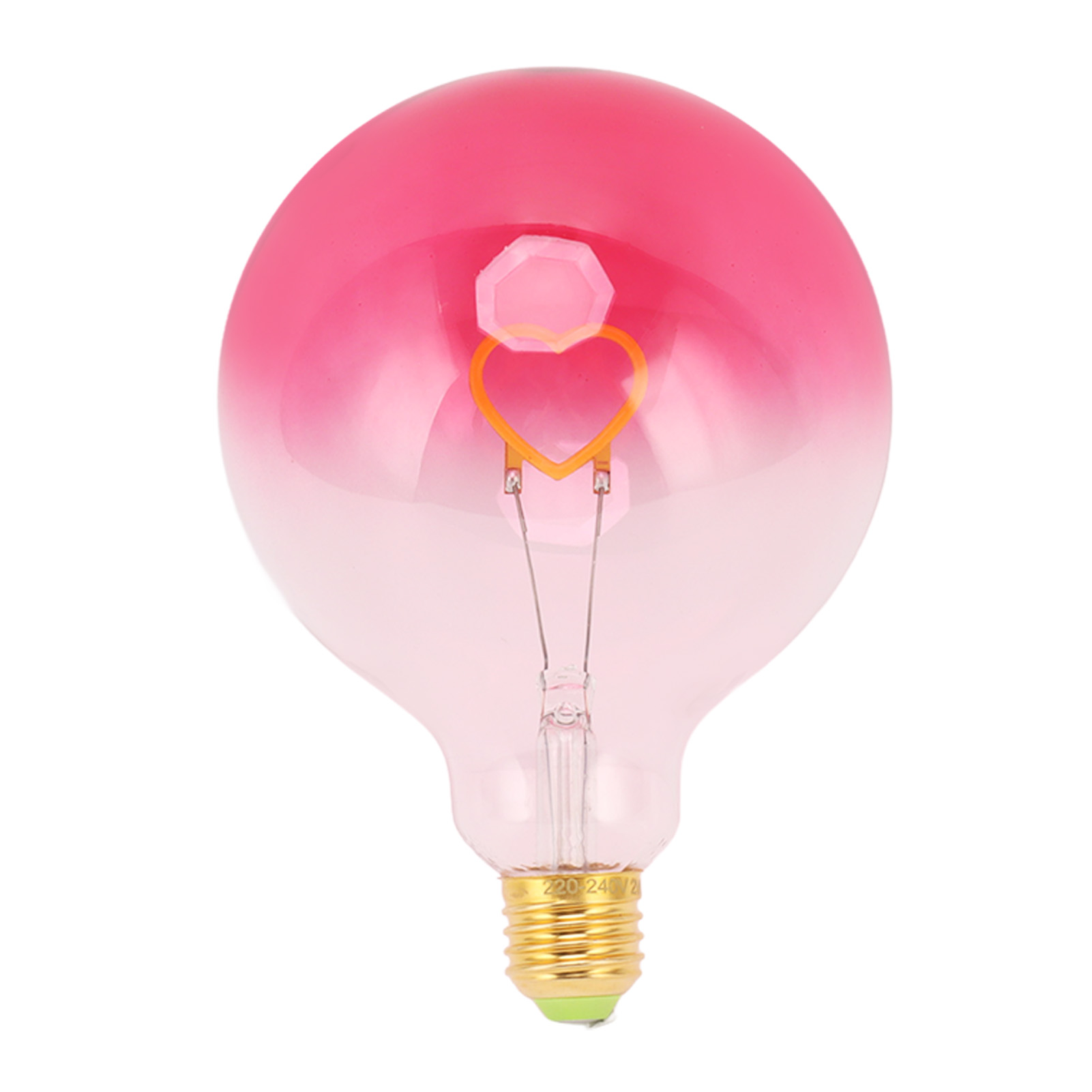 Dimmbare E27-led-lampe Mit Farbverlauf In Rosa, Professionelle Ambientebeleuchtung, 220–240 V