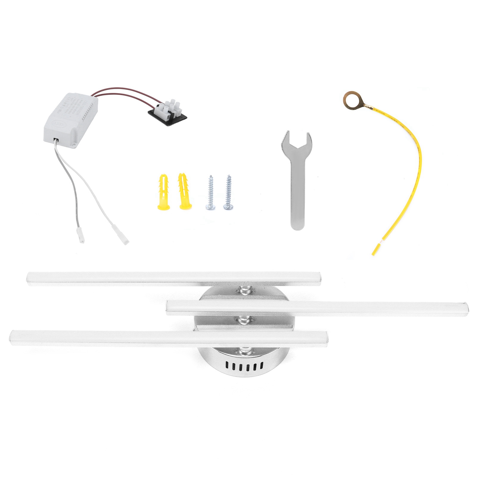 3-strängige Led-deckenleuchte, Moderne Beleuchtung Für Wohnzimmer, Schlafzimmer, Küche, Ac85-265v