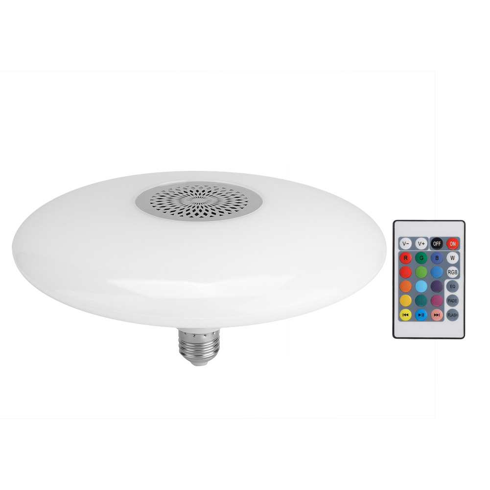 E27 30w Rgbw Led-lampe Mit Bluetooth-steuerung, Sprachsteuerung Und Musikwiedergabe, Ac85-260v