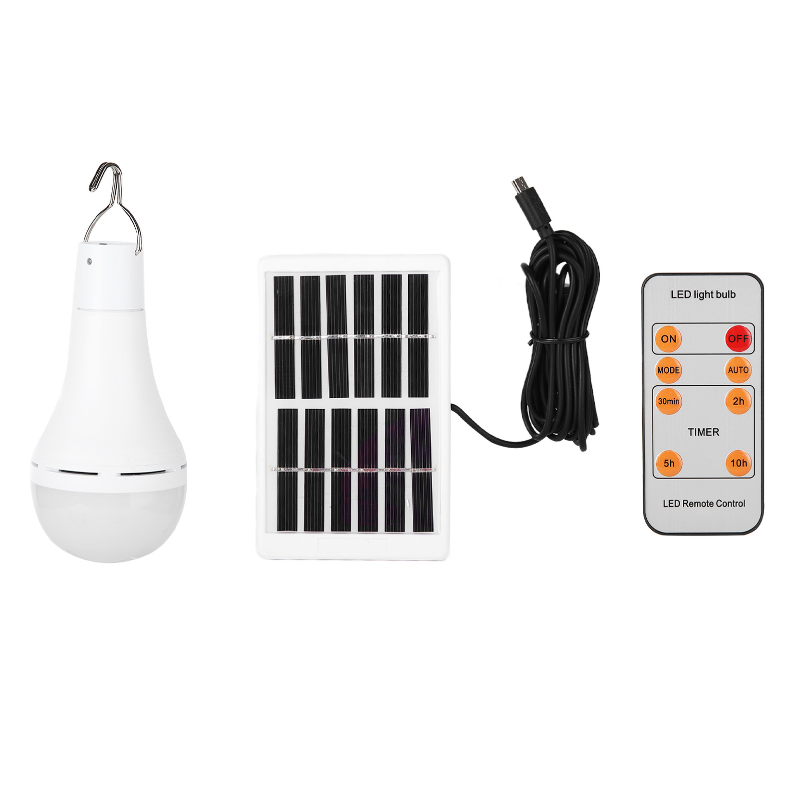 9-w-solar-außenlampe Mit Lichtsensor, 5 Helligkeitsstufen, Warmweißem Licht (3000 K), Notmodus – Ideal Für Garten Und Sicherheit Bei Nacht