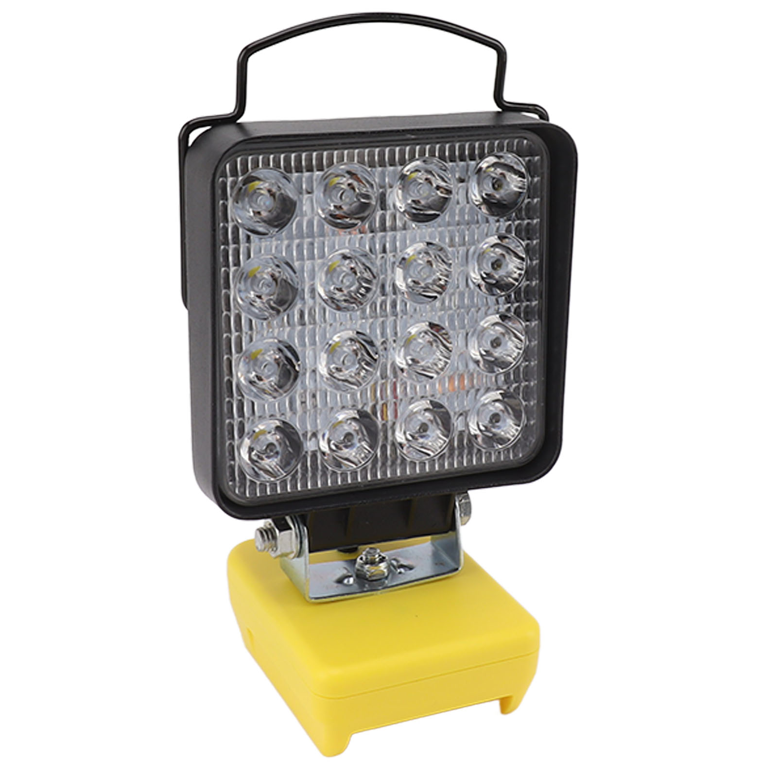 20-watt-akku-arbeitsleuchte Mit Drehbarem Kopf, 16 Leds, Tragbar Für Camping Und Wandern.