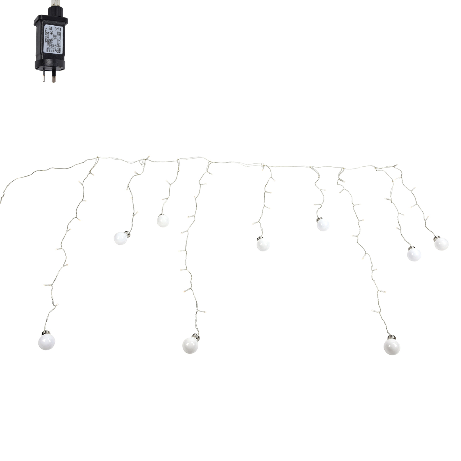 60 Leds, Wasserdichte Lichterkette Mit E27-fassung Für Den Außenbereich, Geeignet Für Gartenpartys, Hochzeiten Und Außendekorationen, 220–240 V
