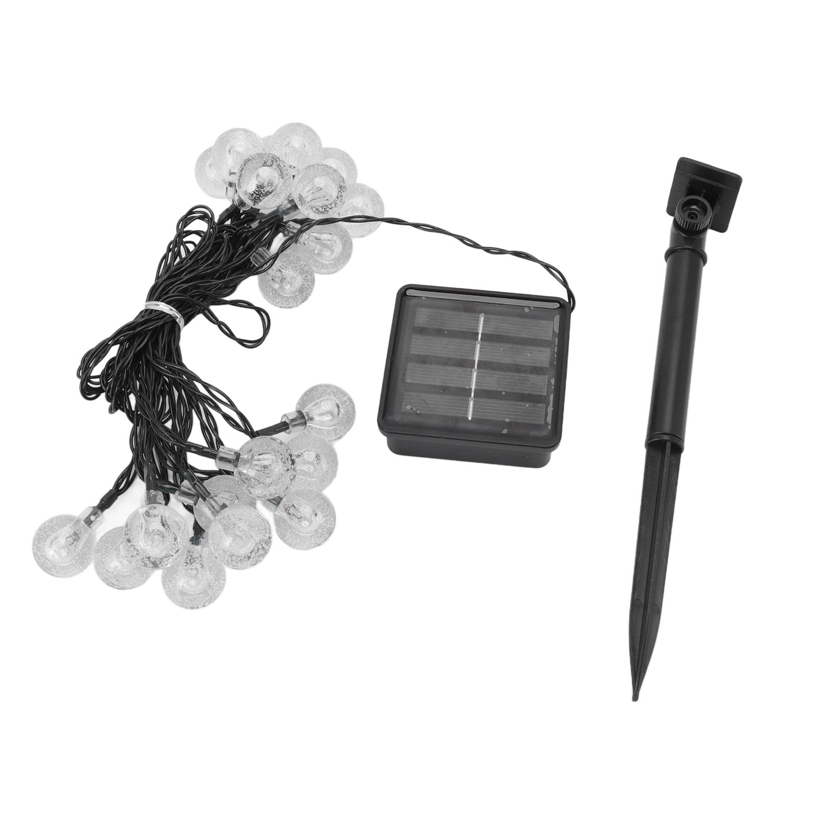 Lichterkette Für Den Außenbereich, 20 Leds, Ip65 Wasserdicht, 5 M, 2 Modi, Warmweiß, Für Terrasse, Garten, Party