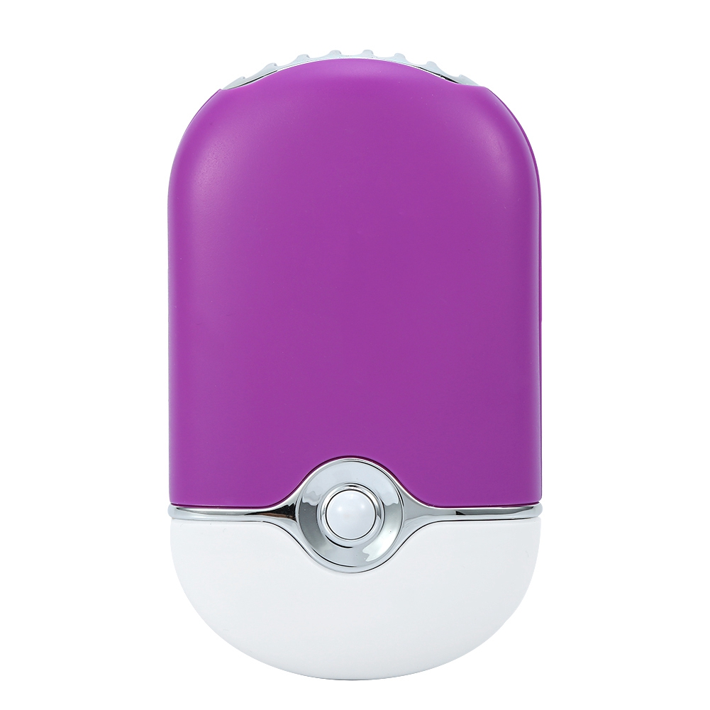 Tragbarer Usb-ventilator Zum Schnellen Trocknen Von Lila Wimpernkleber