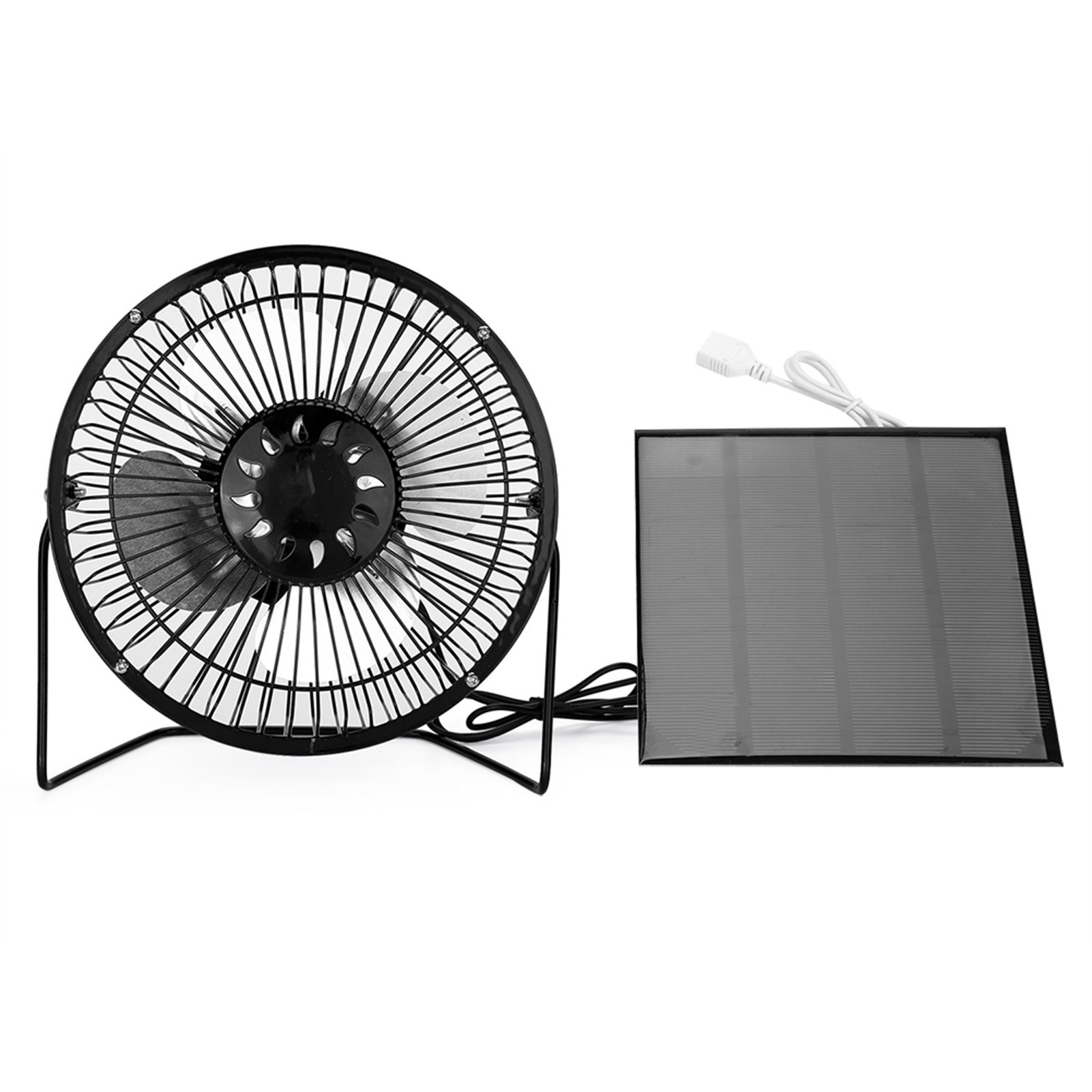 Mini-tragbarer Solar-usb-ventilator Für Zuhause, Reisen, Angeln Und Kühlung