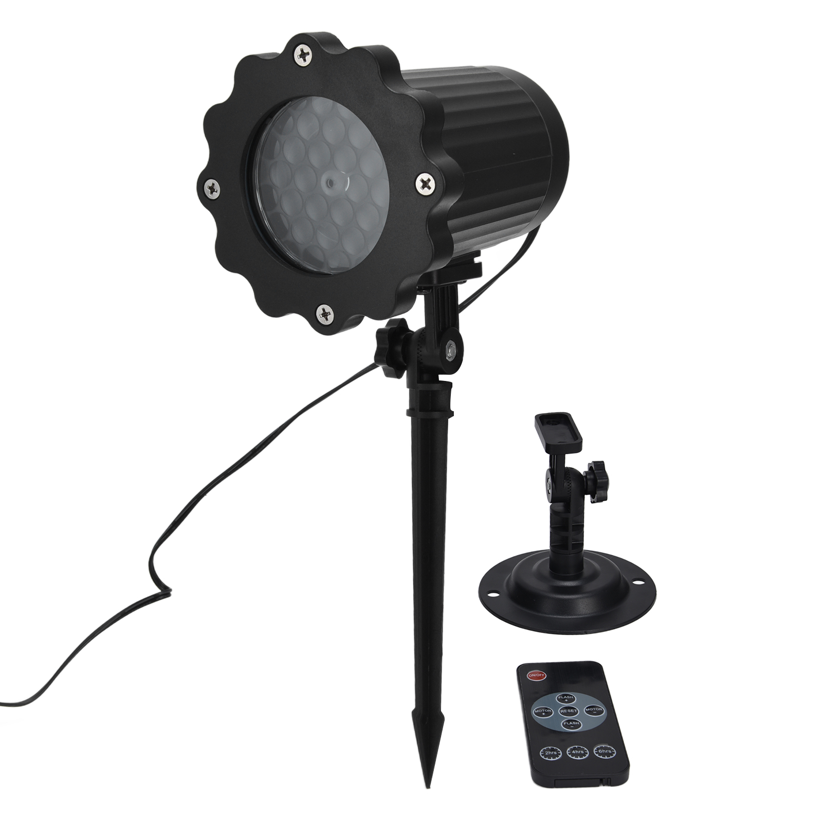 Schneeflockenprojektor-licht Für Weihnachts- Und Halloween-dekorationen, Festliches Geschenk, Wasserdicht (ip65), 100–240 V